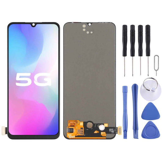 AMOLED Material LCD Screen and Digitizer Full Assembly for Vivo Y73s / X50e / Y70 / S7e V1930 V2031A