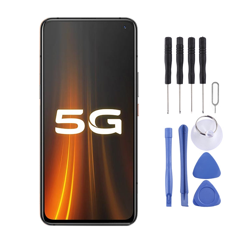 AMOLED LCD Screen for Vivo  iQOO 3 5G V1955A, I1927, I1928 with Digitizer Full Assembly