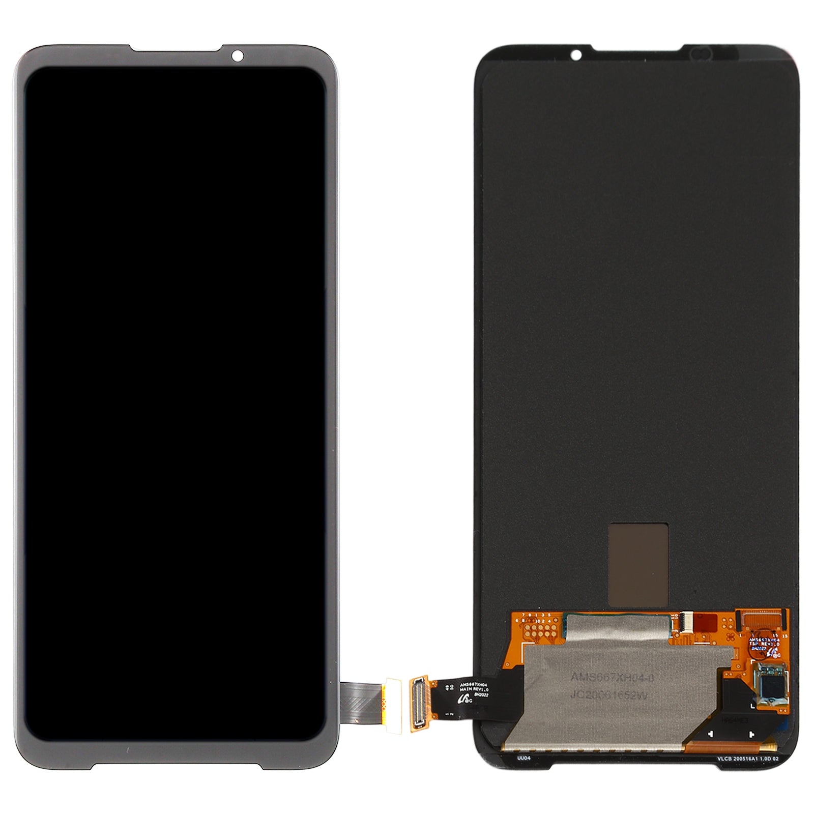 AMOLED Material LCD Screen and Digitizer Full Assembly for Xiaomi Black Shark 3S