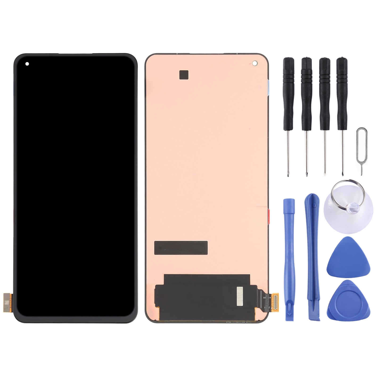 AMOLED Material LCD Screen and Digitizer Full Assembly for Xiaomi Mi 11 Lite/11 Lite 5G NE M2101K9AG