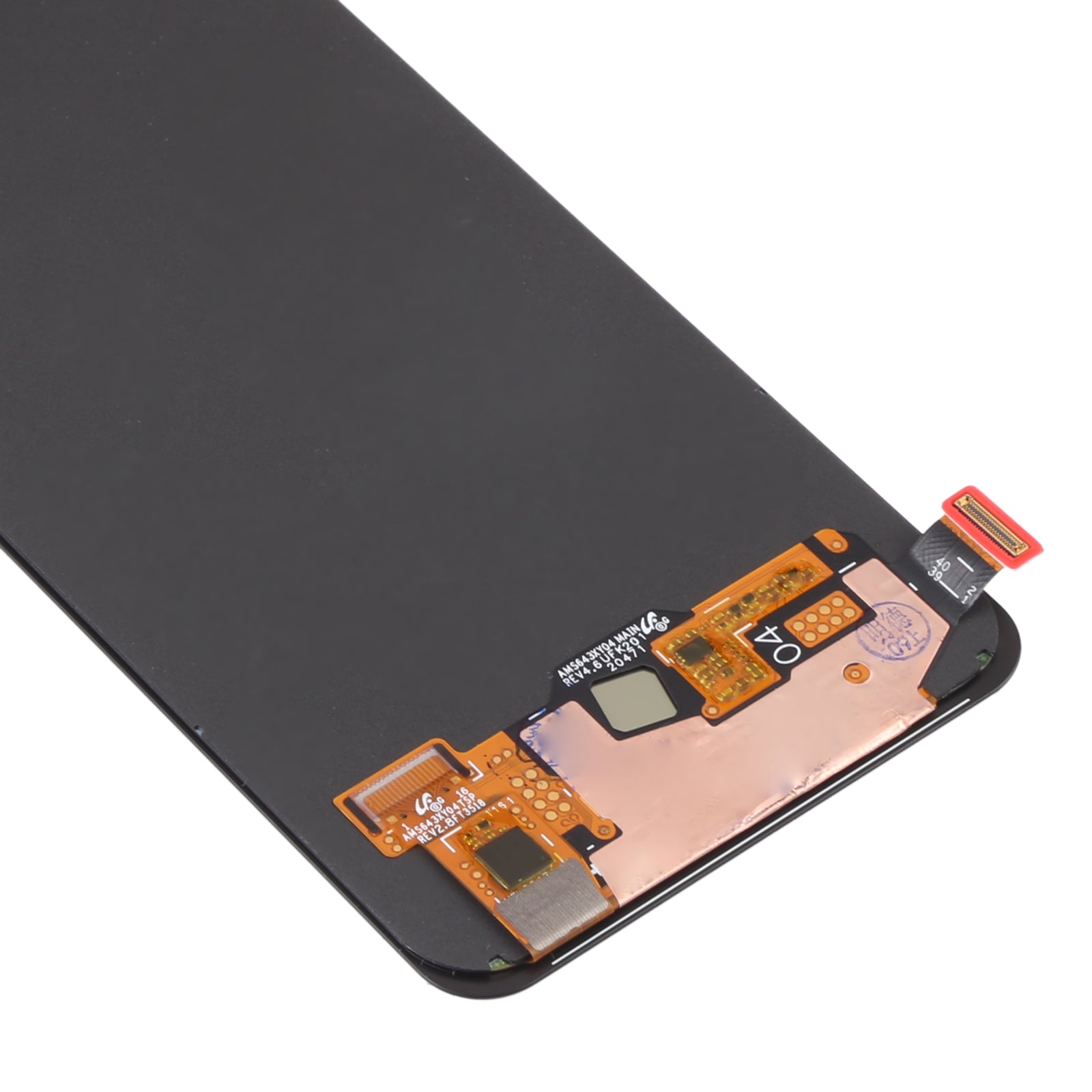 AMOLED Material LCD Screen and Digitizer Full Assembly for OPPO Realme V15 5G
