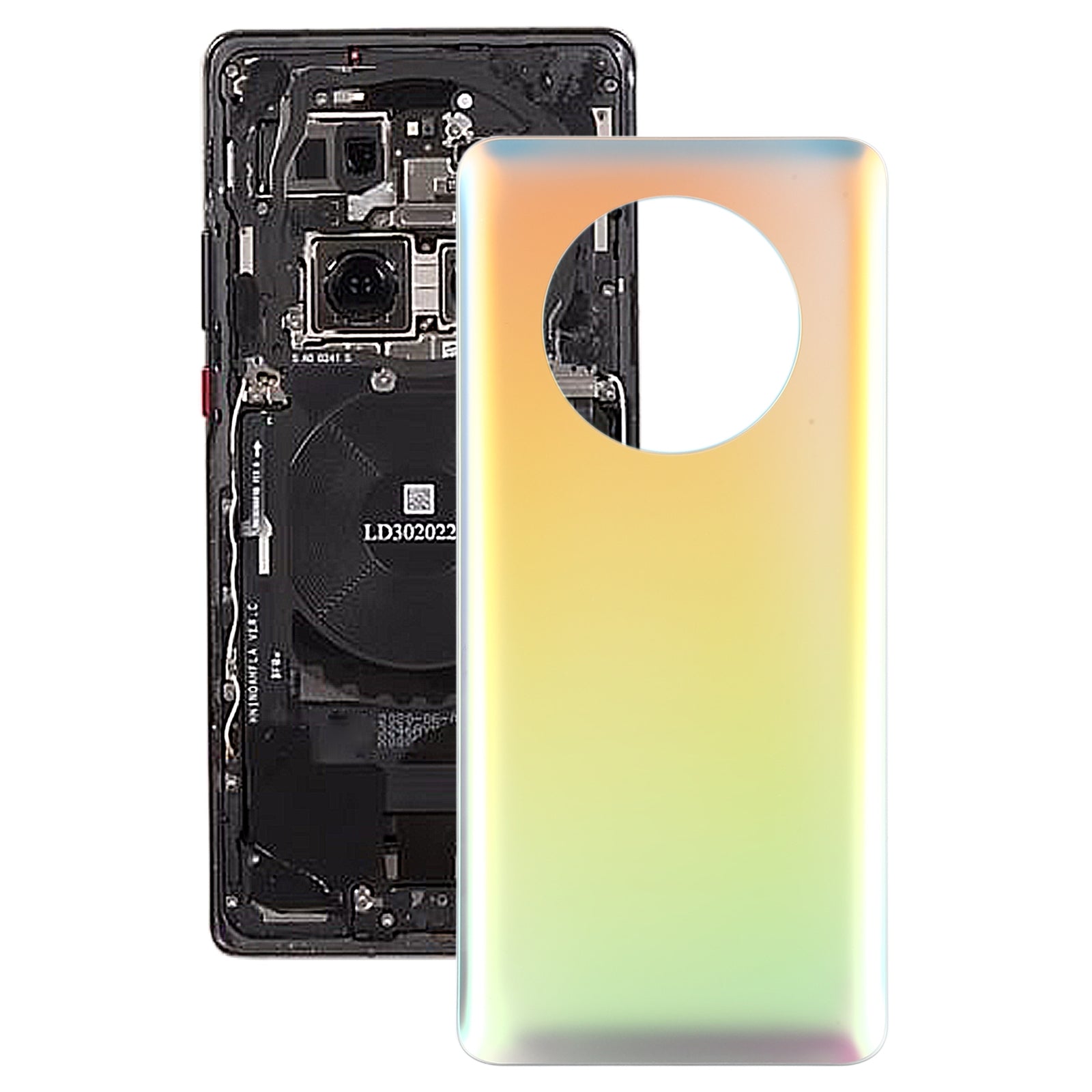 Battery Back Cover for Huawei Mate 40 Yellow