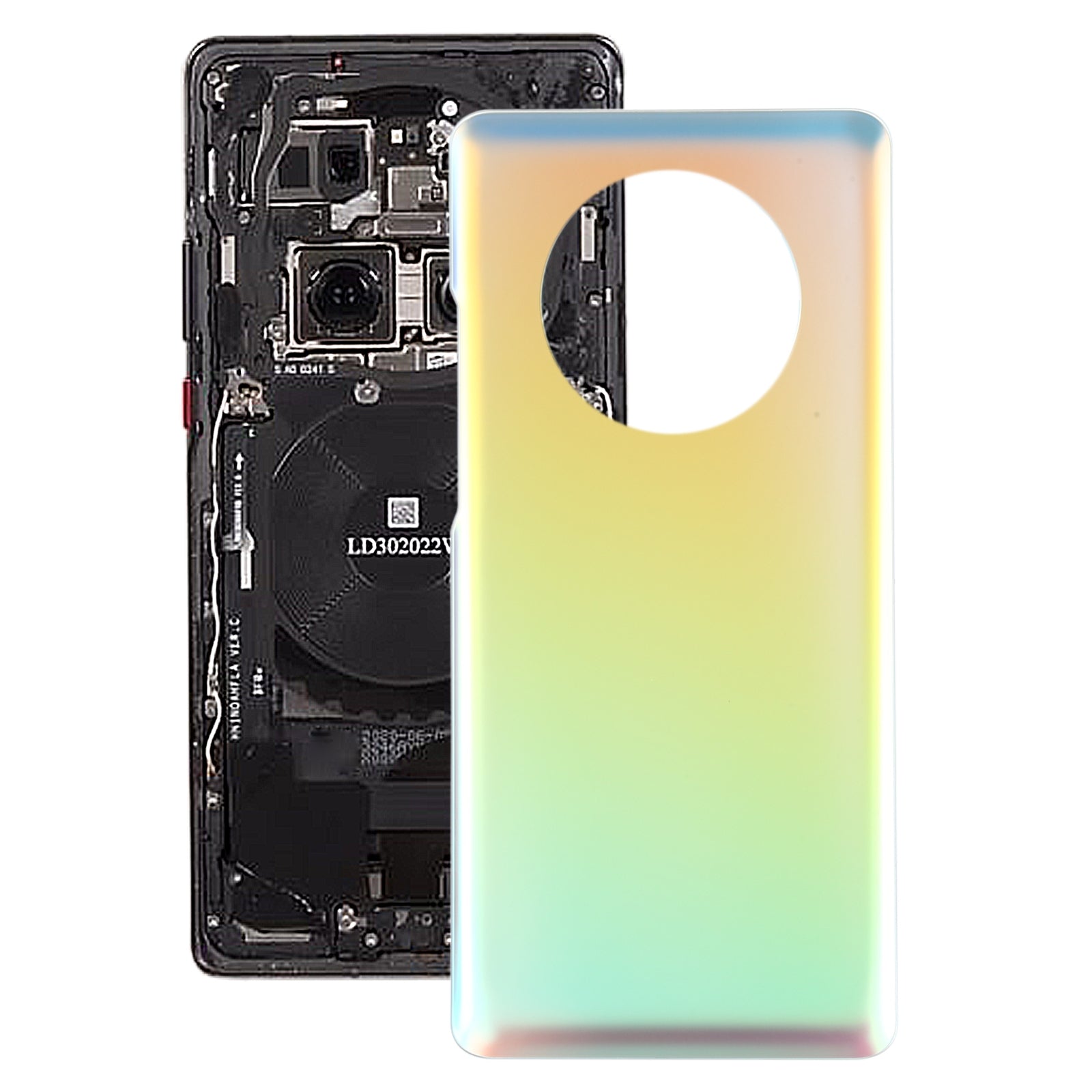 Battery Back Cover for Huawei Mate 40 Pro Yellow