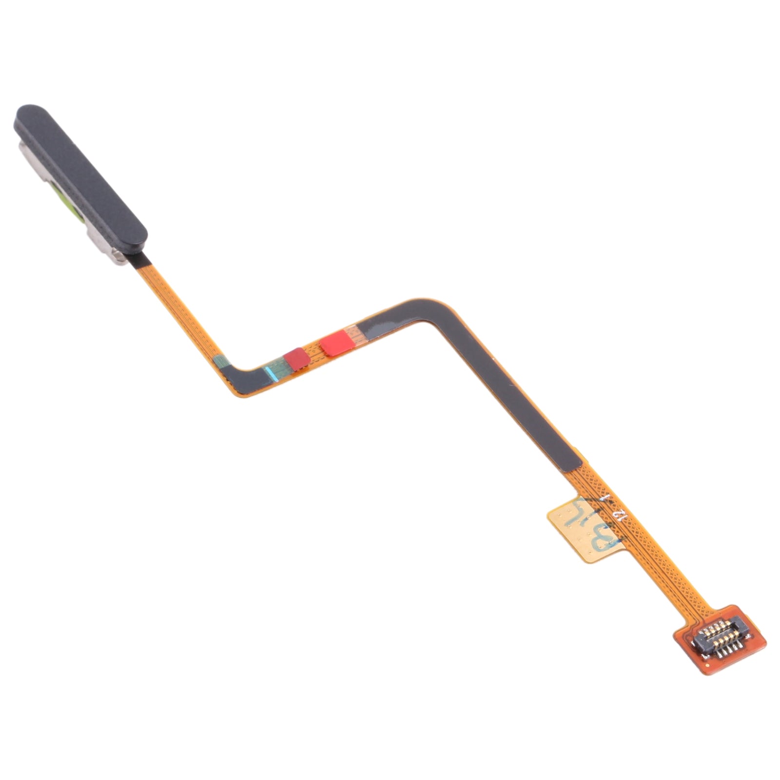 Fingerprint Sensor Flex Cable for Xiaomi Redmi Note 9 Pro 5G / Mi 10T Lite 5G M2007J17G M2007J17C Black