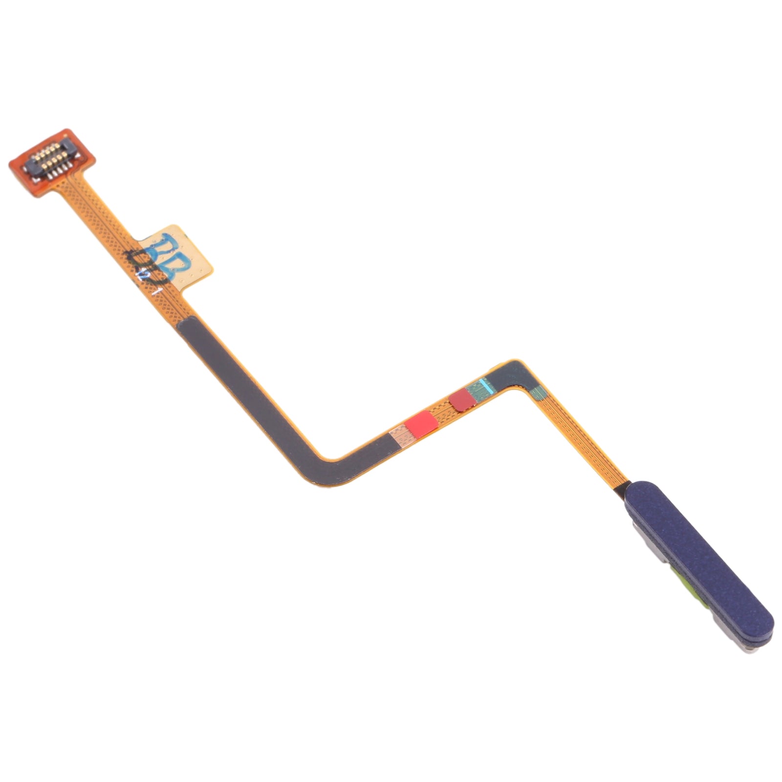 Fingerprint Sensor Flex Cable for Xiaomi Redmi Note 9 Pro 5G / Mi 10T Lite 5G M2007J17G M2007J17C Blue