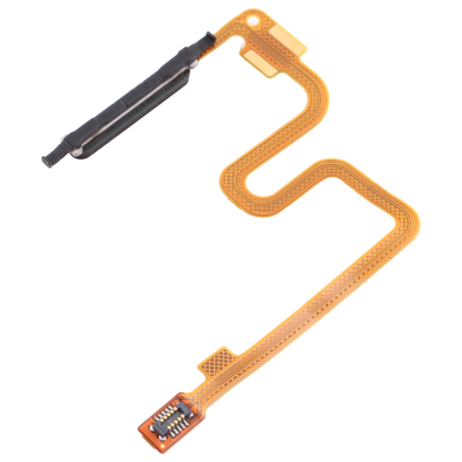 Fingerprint Sensor Flex Cable for Xiaomi Redmi Note 9 5G / Redmi Note 9T M2007J22G M2007J22C  Grey
