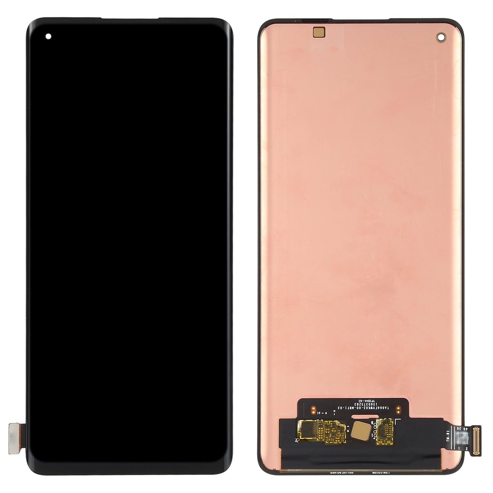 AMOLED Material LCD Screen and Digitizer Full Assembly for OPPO Reno6 Pro 5G / Reno6 Pro+ 5G