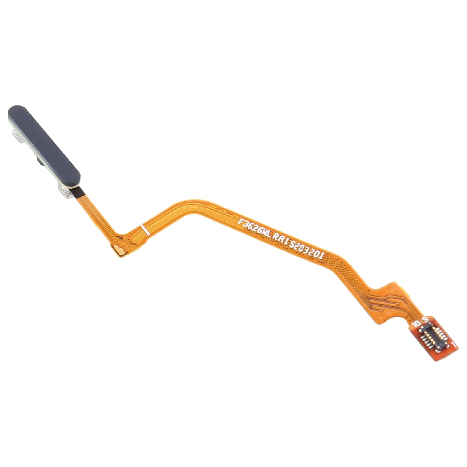Fingerprint Sensor Flex Cable for Xiaomi Redmi Note 9S / Redmi Note 9 Pro / Redmi Note 9 Pro Max Black