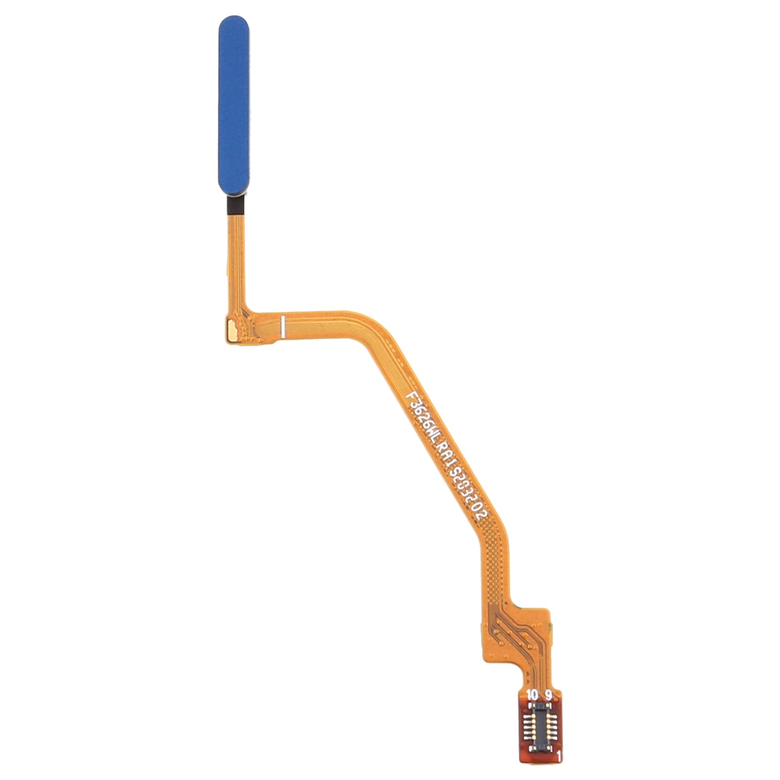 Fingerprint Sensor Flex Cable for Xiaomi Redmi Note 9S / Redmi Note 9 Pro / Redmi Note 9 Pro Max Blue