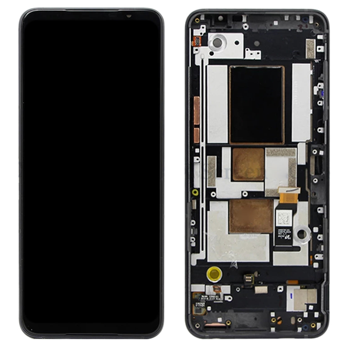 AMOLED LCD Screen for Asus ROG Phone 5 ZS673KS 1B048IN I005DB I005DA Digitizer Full Assembly with Frame?Black