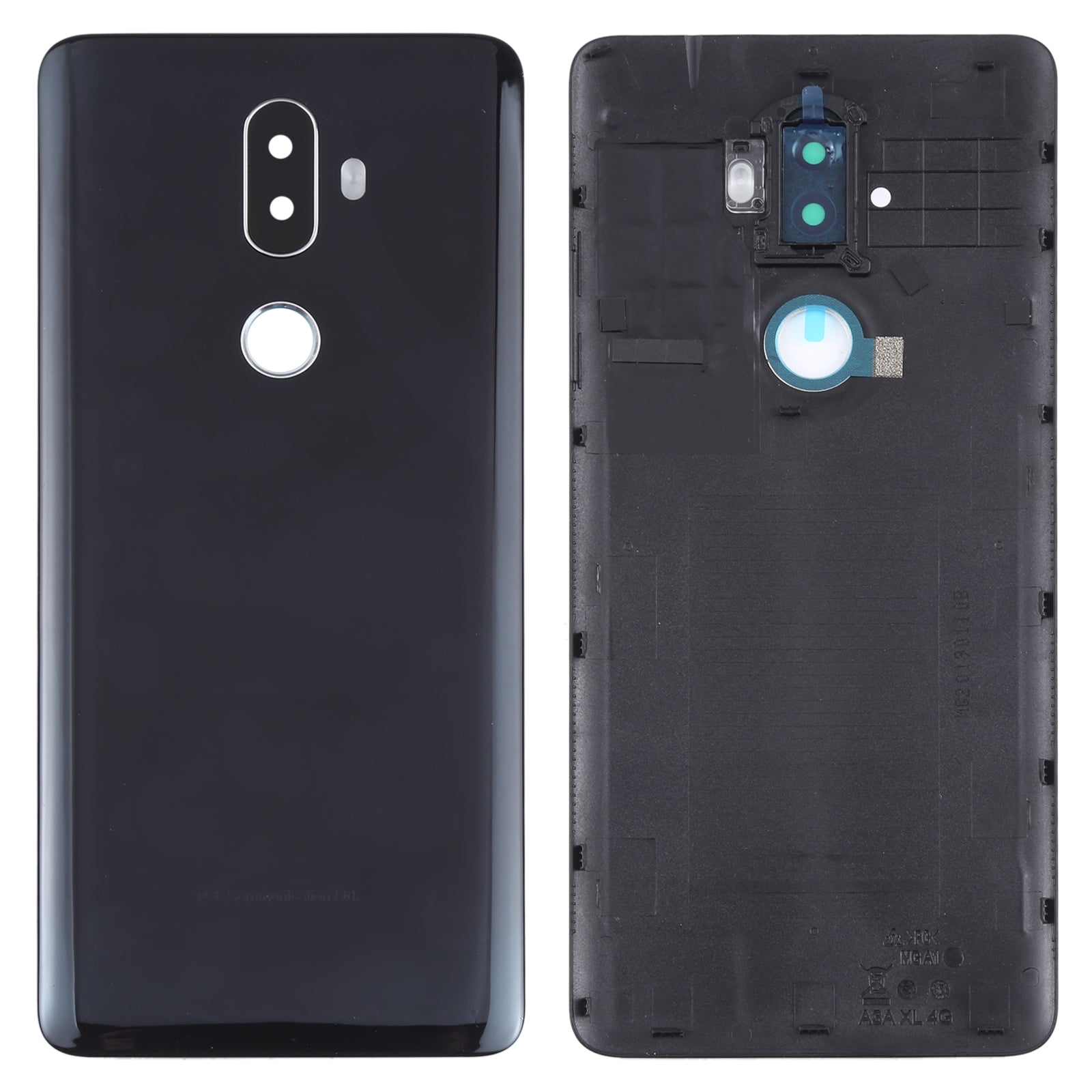 For Alcatel 3v OT5099 5099A 5099D Battery Back Cover   Black