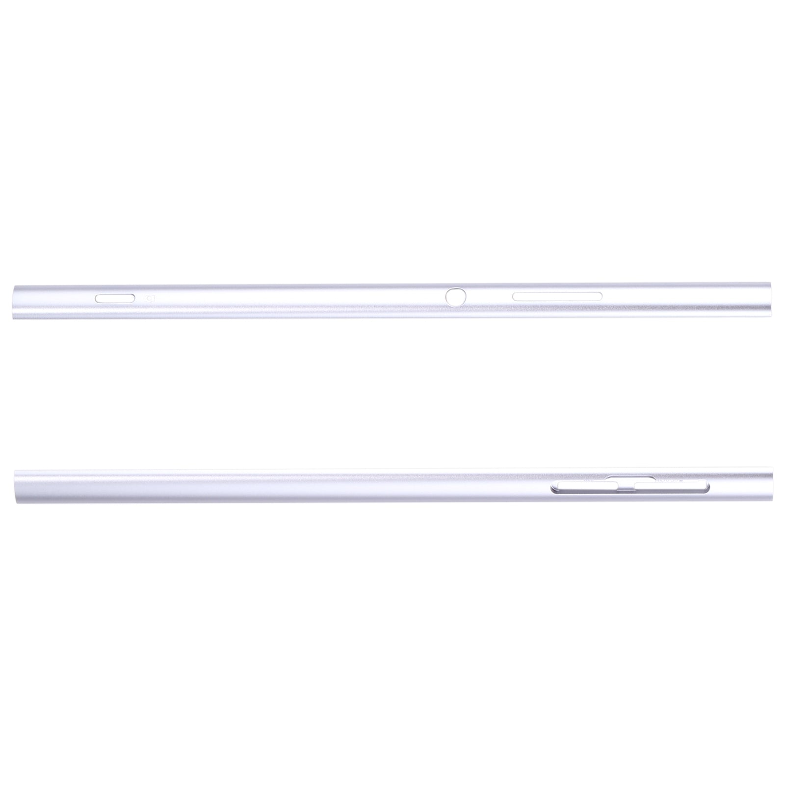 1 Pair Metal Side Part Sidebar For Sony Xperia XA2 Ultra  Silver