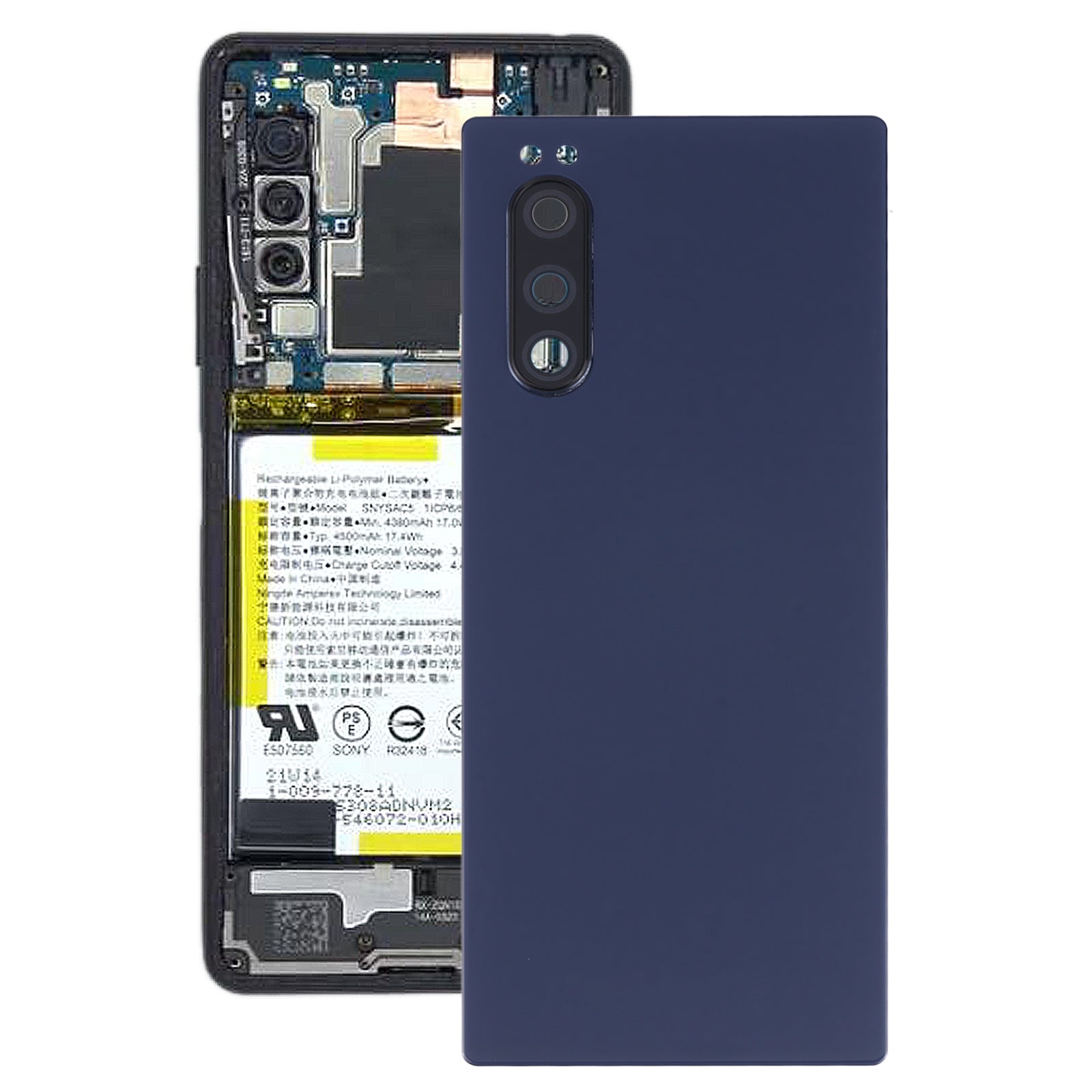 Battery Back Cover for Sony Xperia 5 Blue