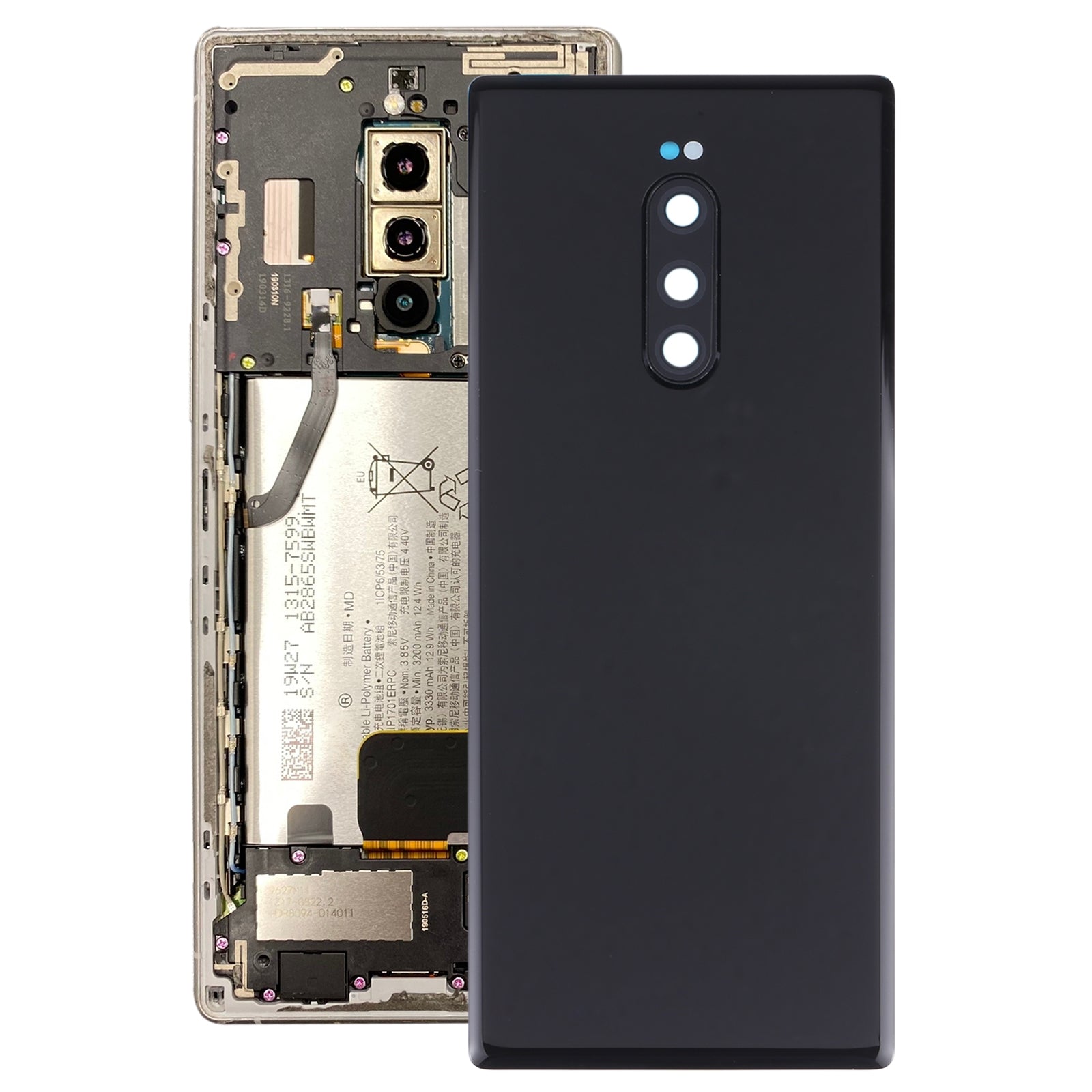 Battery Back Cover for Sony Xperia 1 / Xperia XZ4 Black