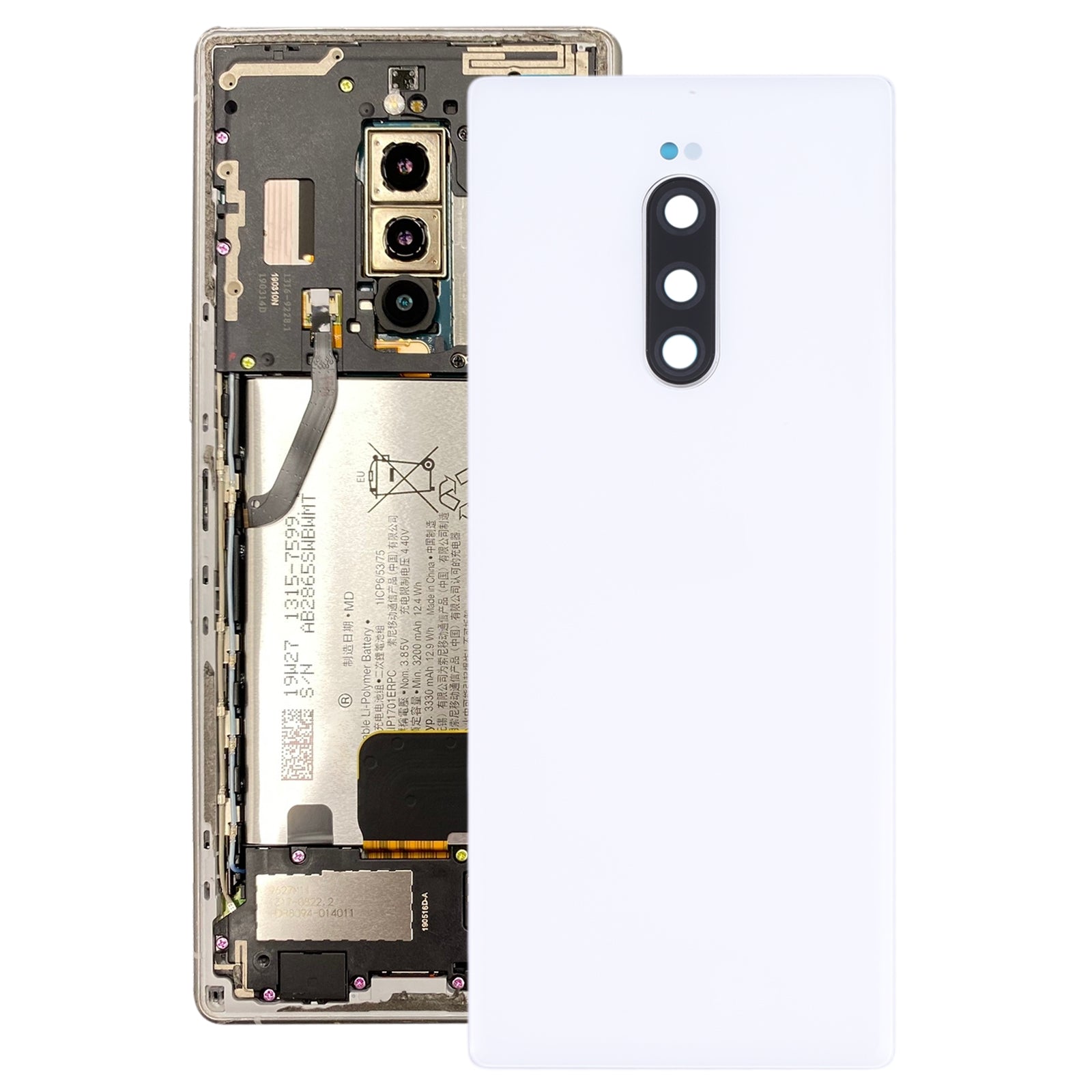 Battery Back Cover for Sony Xperia 1 / Xperia XZ4 White