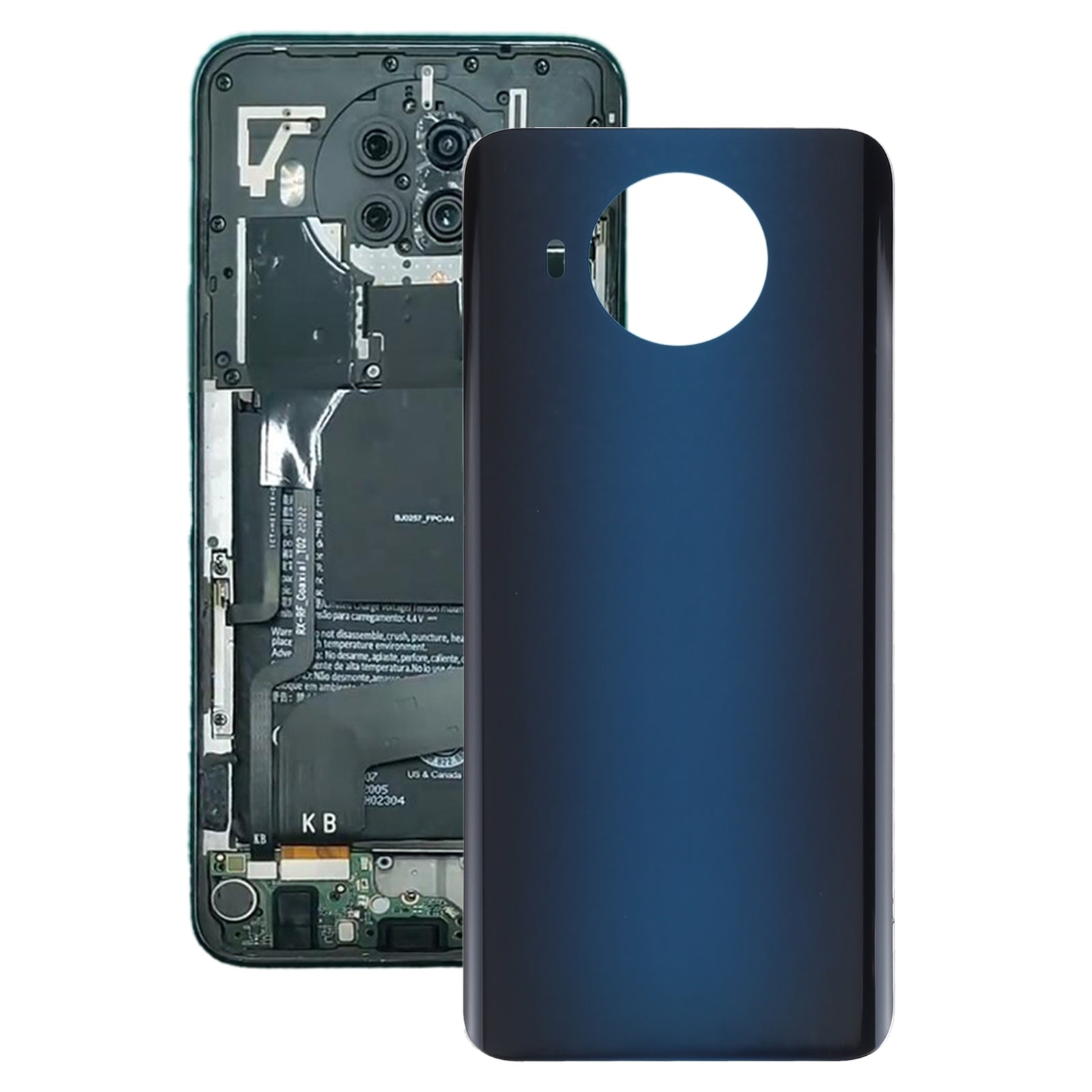 Battery Back Cover for Nokia 8.3 5G TA-1243 TA-1251 Blue