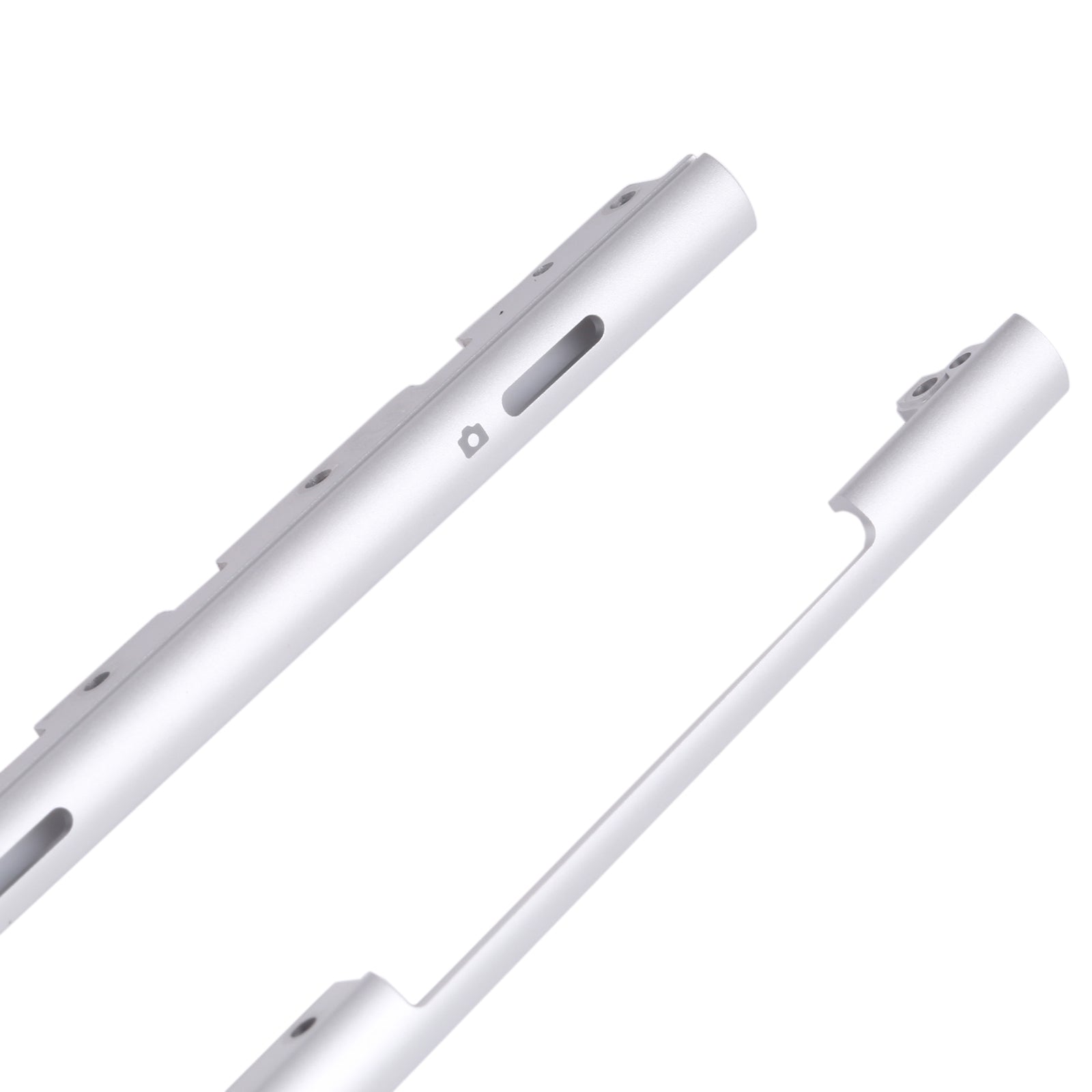 1 Pair Side Part Sidebar For Sony Xperia C5 Ultra  Silver