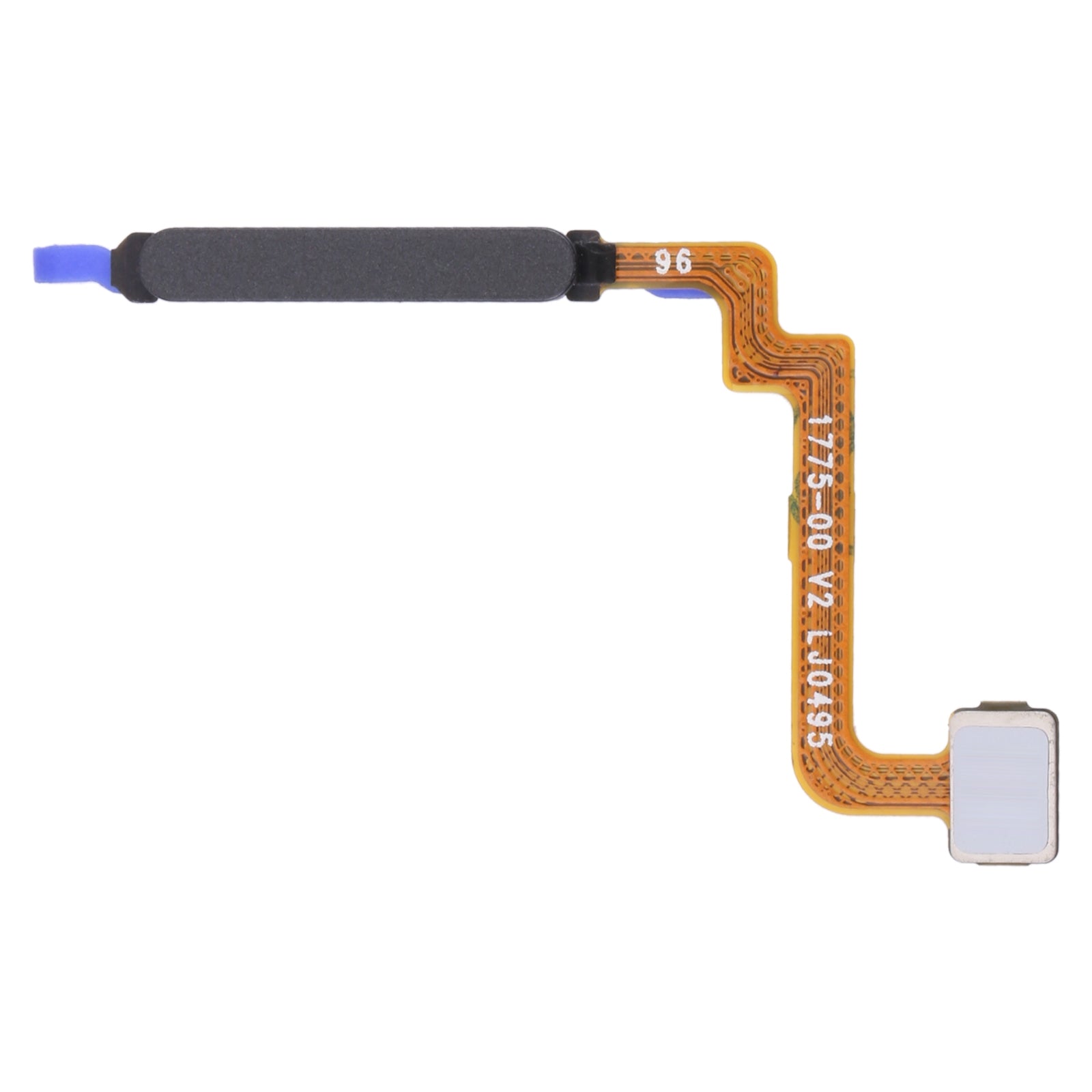 Fingerprint Sensor Flex Cable for Xiaomi Redmi Note 10 5G / Poco M3 Pro 5G / Redmi Note 10T 5G M2103K19G, M2103K19C Black