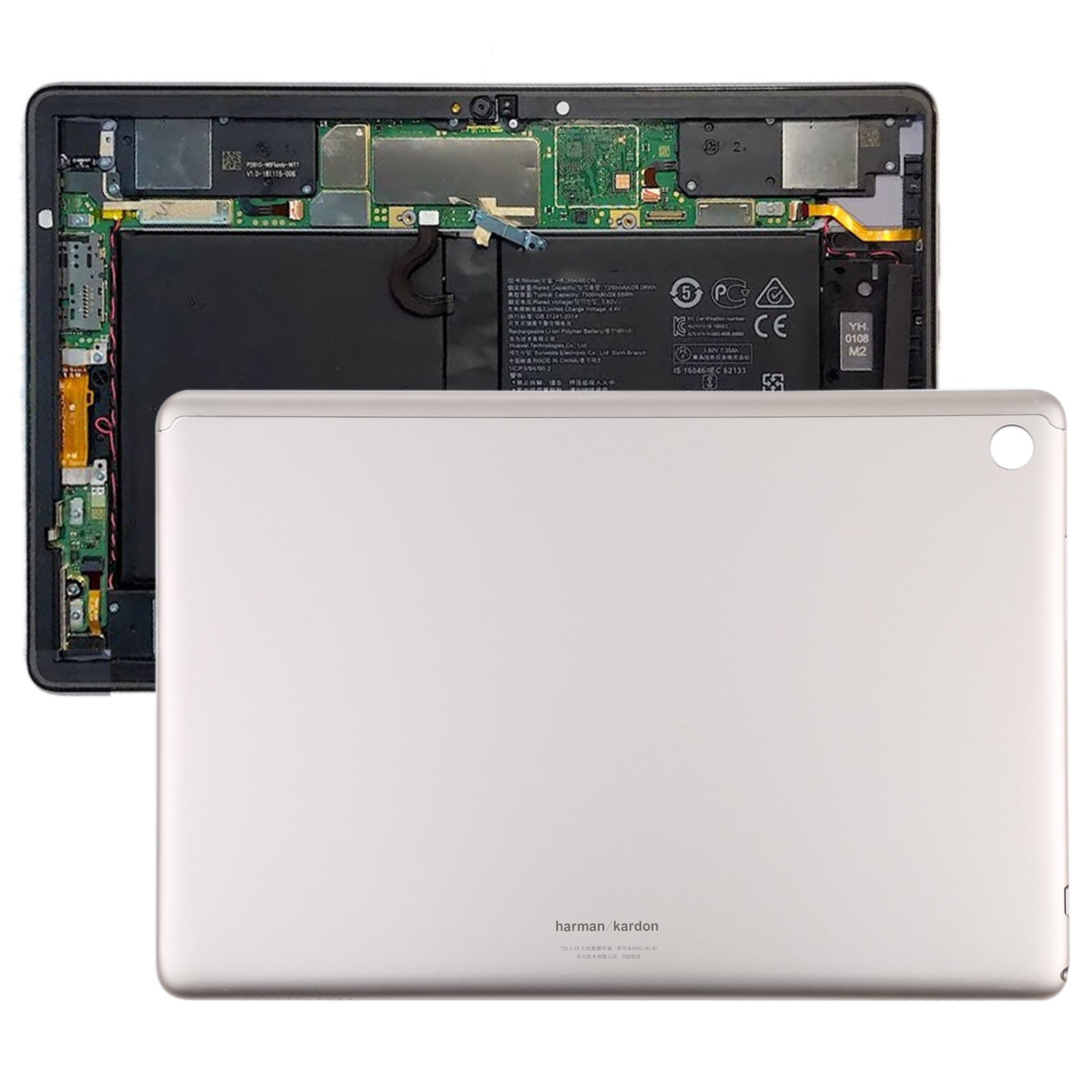 Battery Back Cover for Huawei MediaPad M5 lite Gold