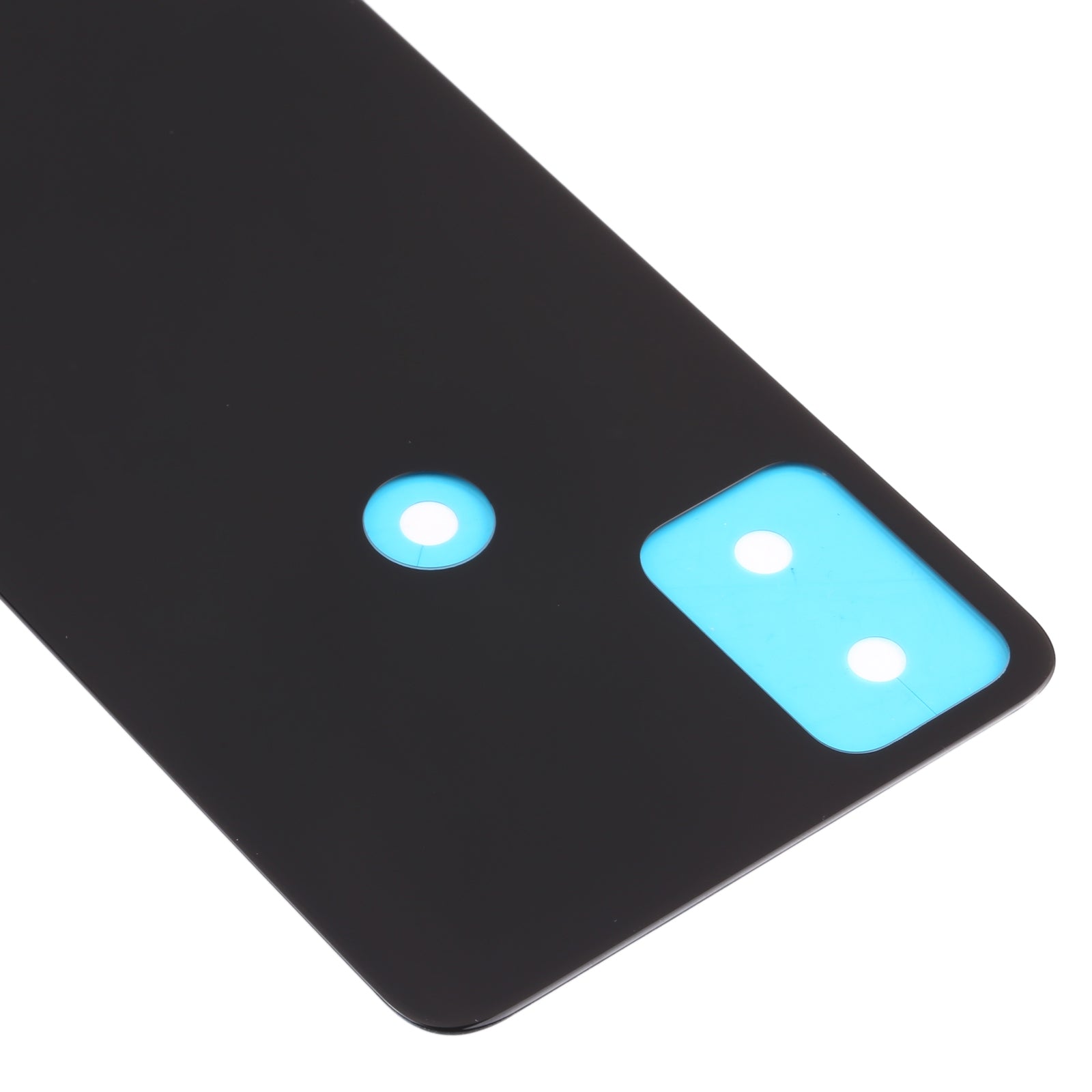 For Alcatel 3X 2020 5061 5061K 5061U Glass Battery Back Cover   Black