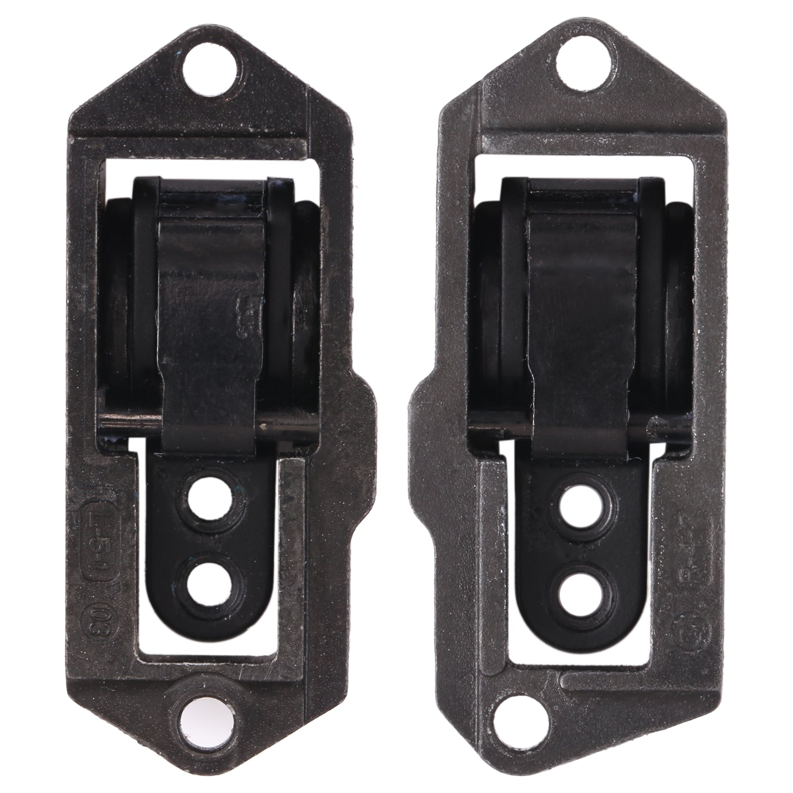 1 Pair Hinge Kickstand Connector Shaft for MicroSurface Pro 5 / Pro 6 / Pro 7  Black