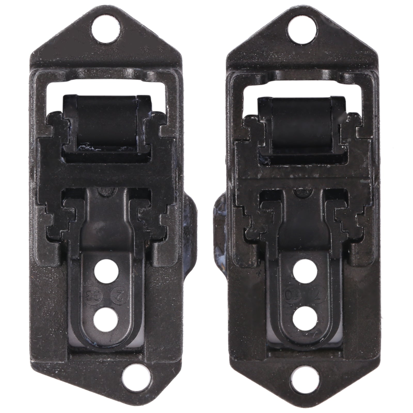 1 Pair Hinge Kickstand Connector Shaft for MicroSurface Pro 5 / Pro 6 / Pro 7  Black