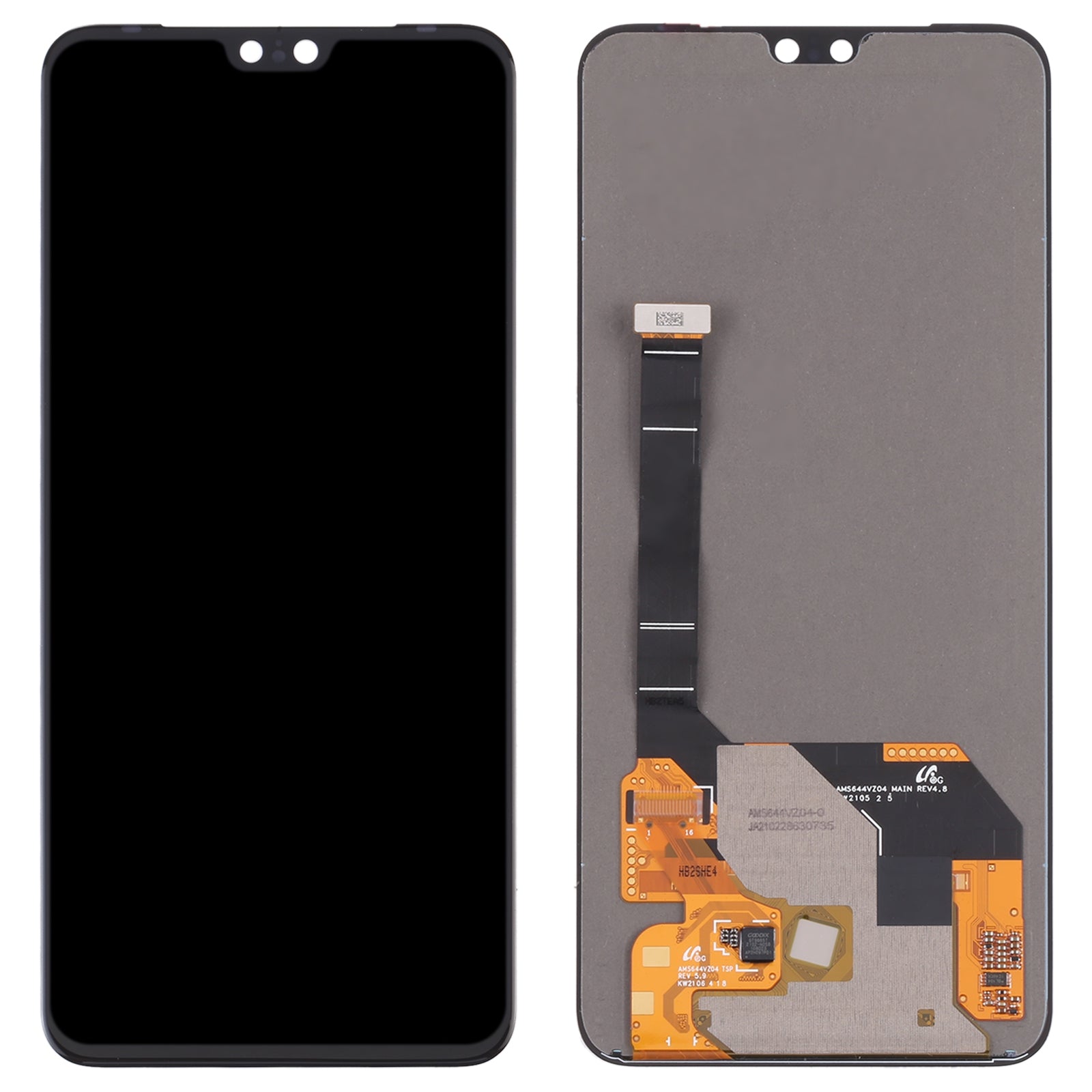 AMOLED LCD Screen for Vivo S9/S10/S10 Pro/S12/V23 5G V2130 V2121A V2162A  V2072A with Digitizer Full Assembly