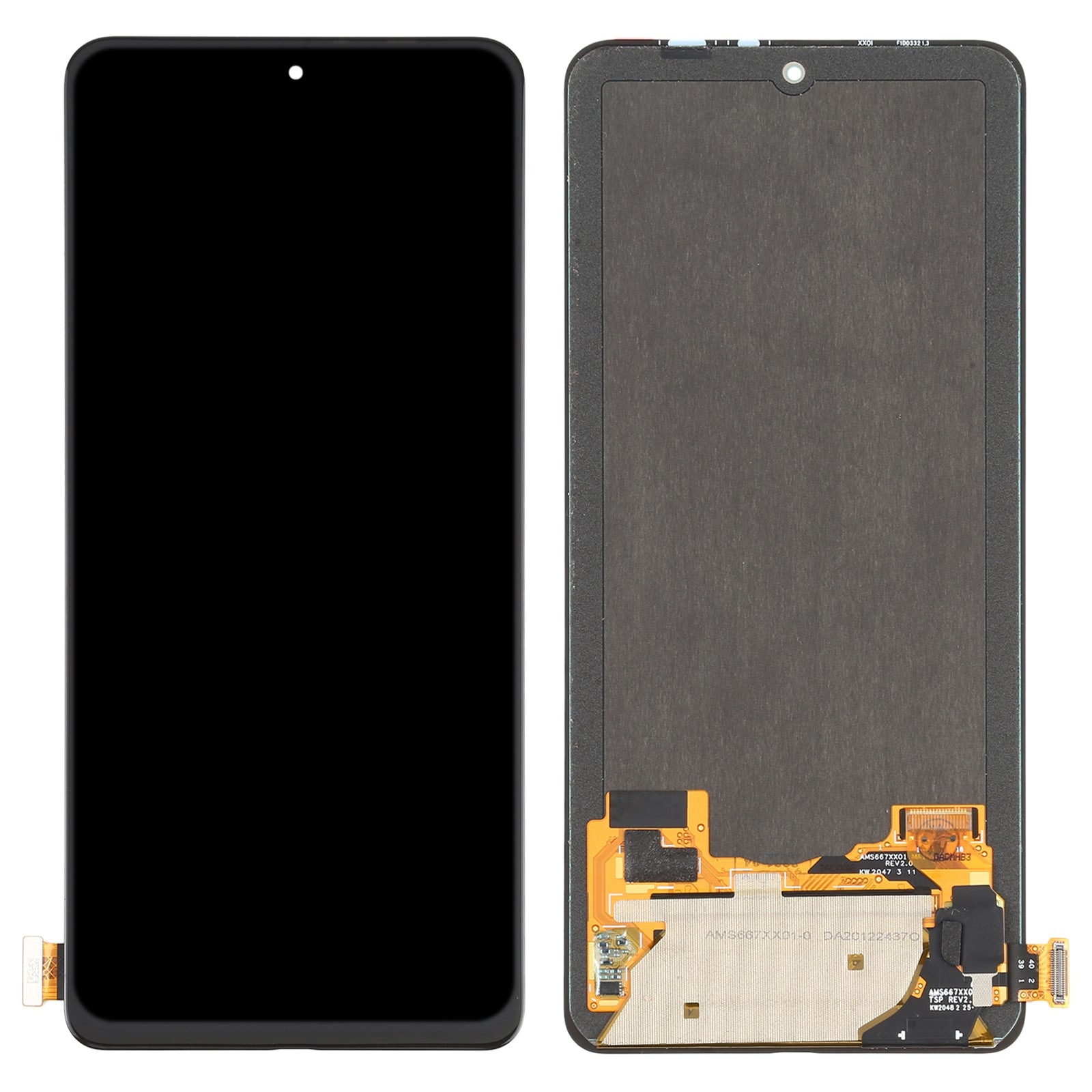 AMOLED Material LCD Screen and Digitizer Full Assembly for Xiaomi Black Shark 4S