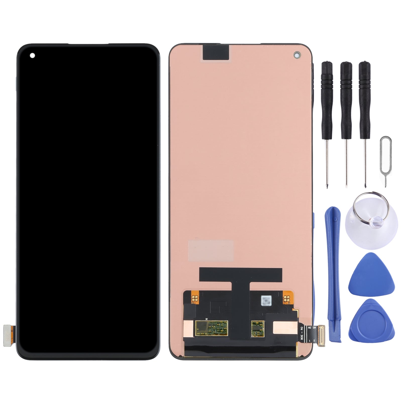 AMOLED Material LCD Screen and Digitizer Full Assembly for OPPO Reno7 Pro 5G CPH2293