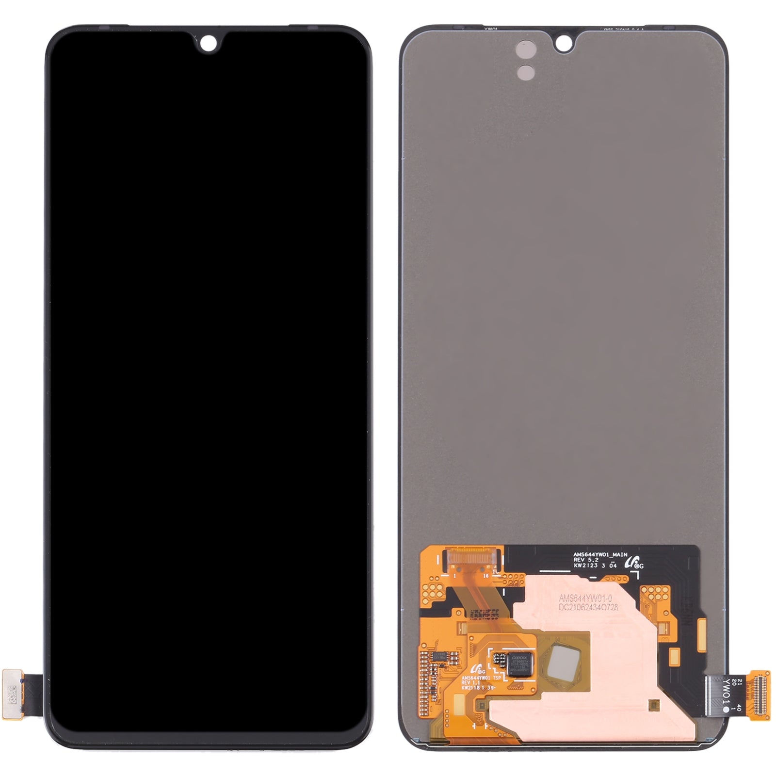 AMOLED LCD Screen for vivo V21 5G V2050 with Digitizer Full Assembly