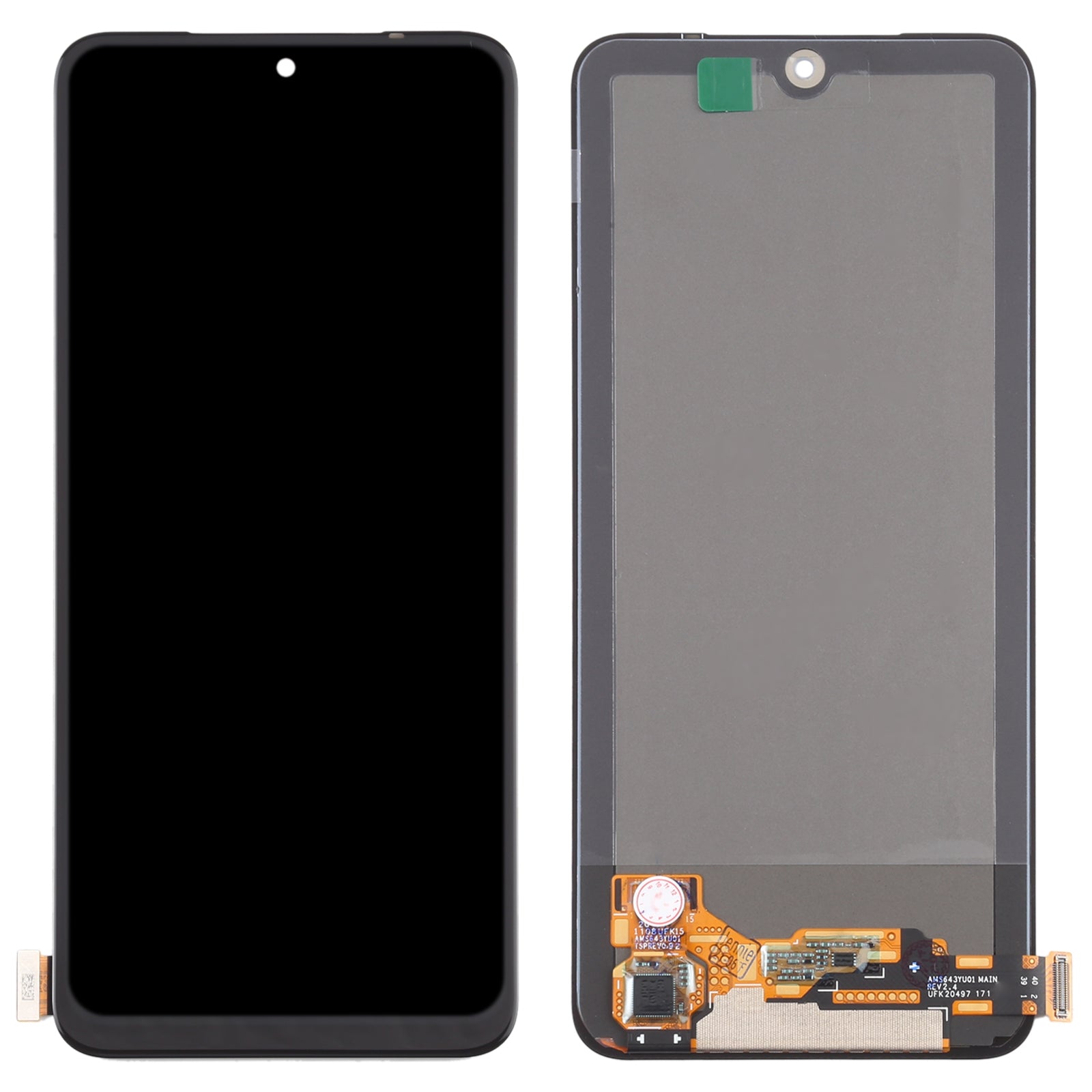 AMOLED Material LCD Screen and Digitizer Full Assembly for Xiaomi Poco M4 Pro
