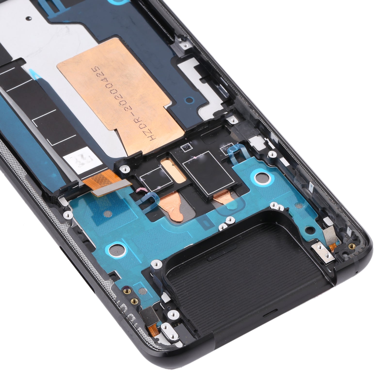 90Hz AMOLED LCD Screen for Asus Zenfone 7 Pro / Zenfone 7 ZS670KS ZS671KS Digitizer Full Assembly with Frame?Black