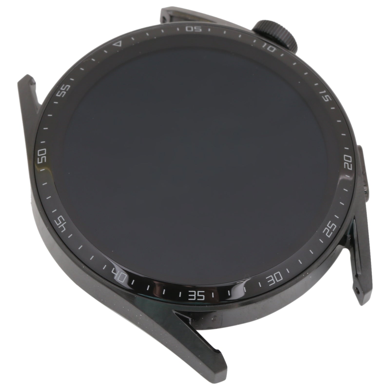 Dual Cable Edition LCD Screen and Digitizer Full Assembly With Frame for Huawei Watch GT 3 46mm JPT-B19 Black