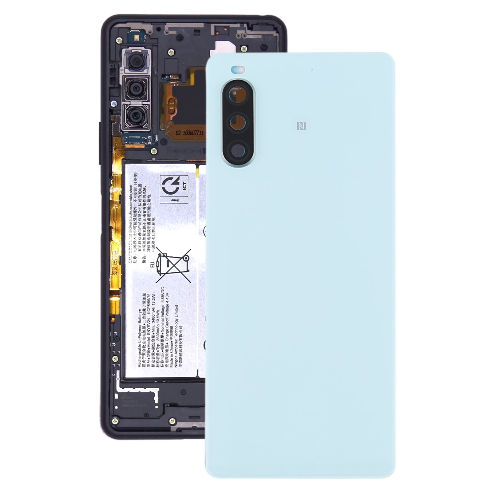 Battery Back Cover for Sony Xperia 10 II Green