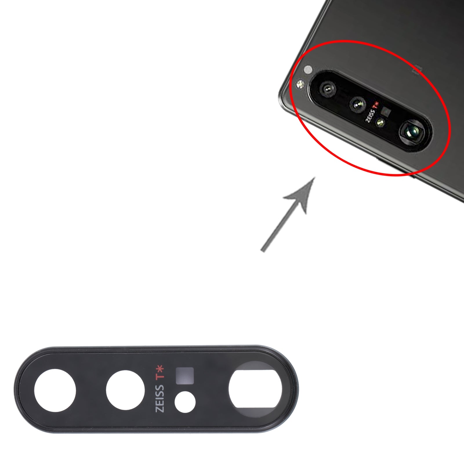 Camera Lens Cover for Sony Xperia 1 III Green