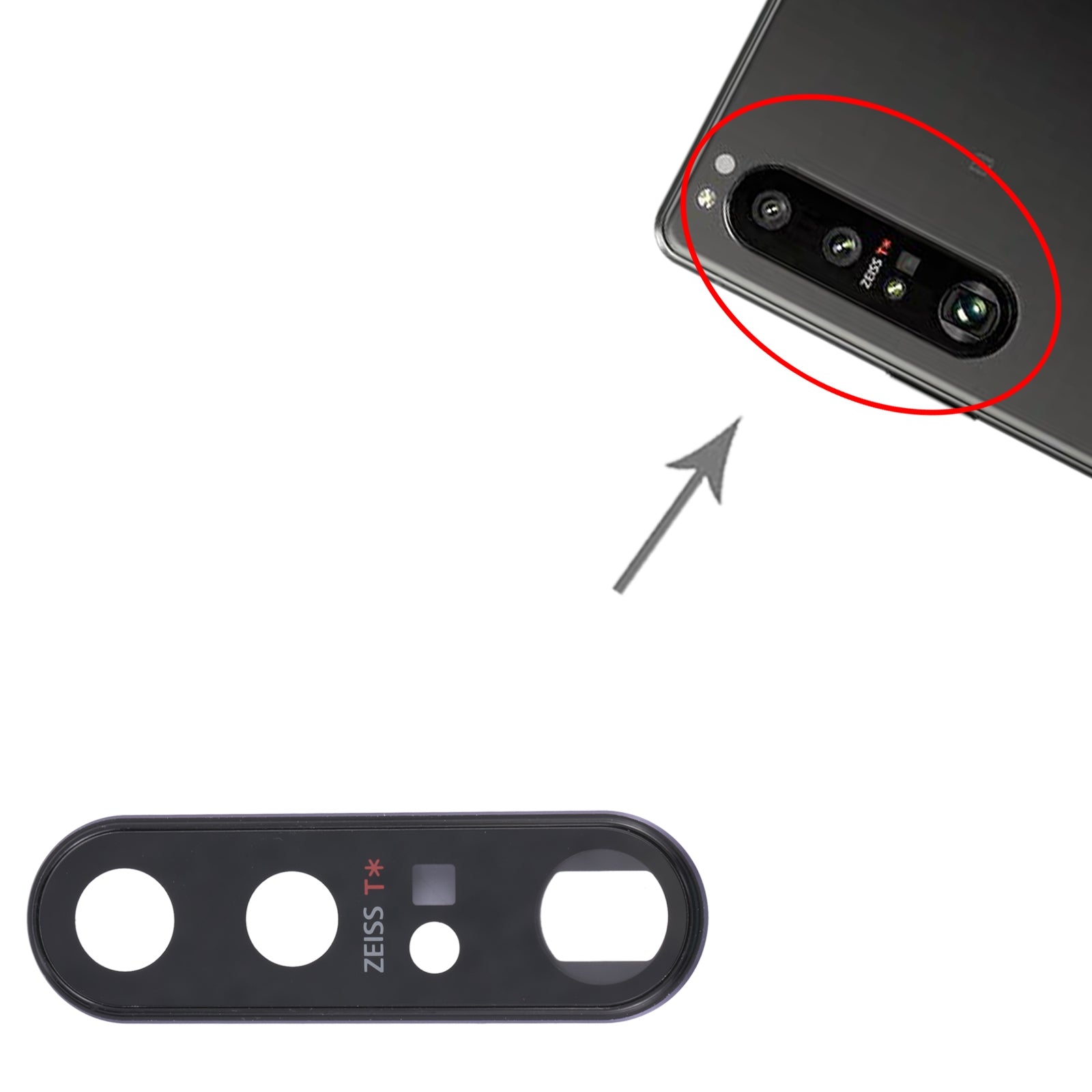 Camera Lens Cover for Sony Xperia 1 III Purple