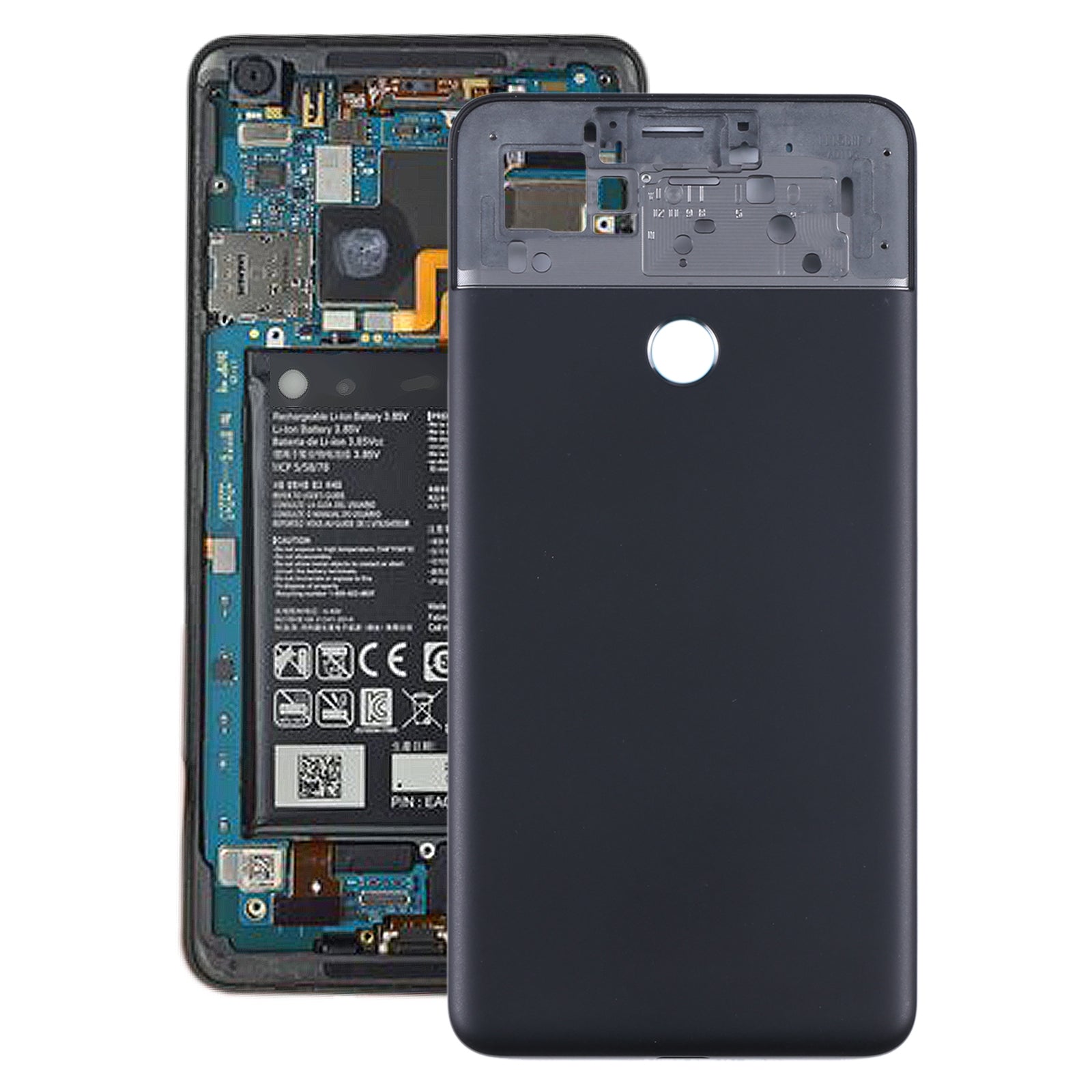 Battery Back Cover for Google Pixel 2 XL  Black