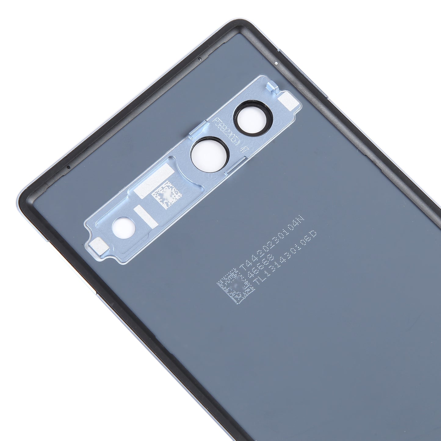 For Google Pixel 7A Battery Back Cover with Camera Lens Cover Blue