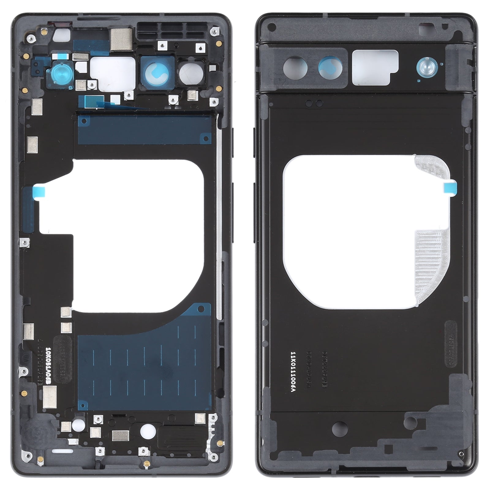 For Google Pixel 6a Front Housing LCD Frame Bezel Plate