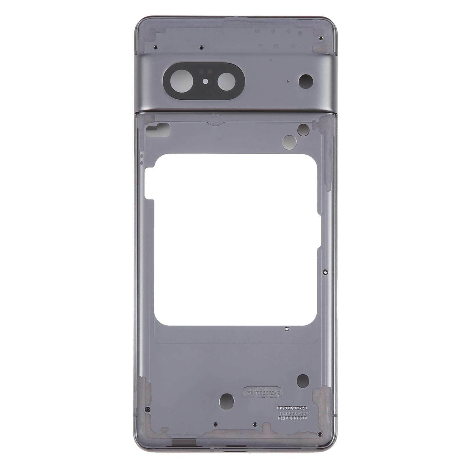 For Google Pixel 7 Front Housing LCD Frame Bezel Plate Black