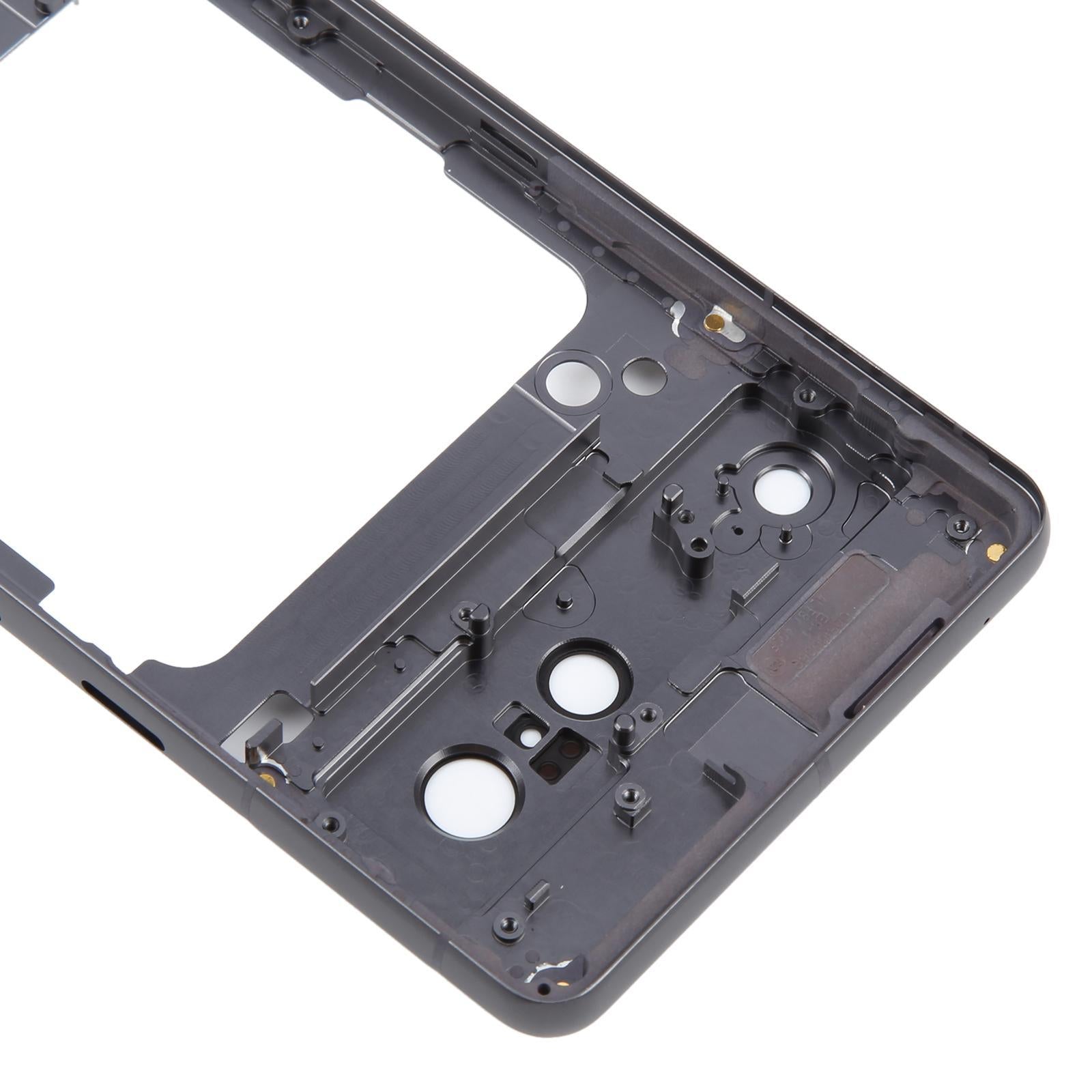 For Google Pixel 7 Front Housing LCD Frame Bezel Plate Black