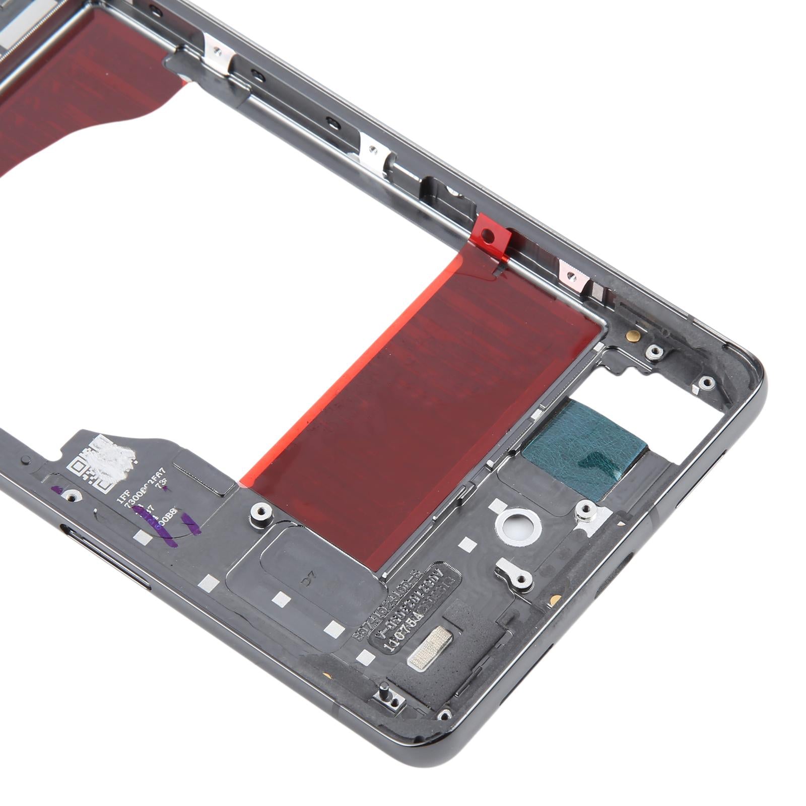 For Google Pixel 7 Pro Front Housing LCD Frame Bezel Plate Black