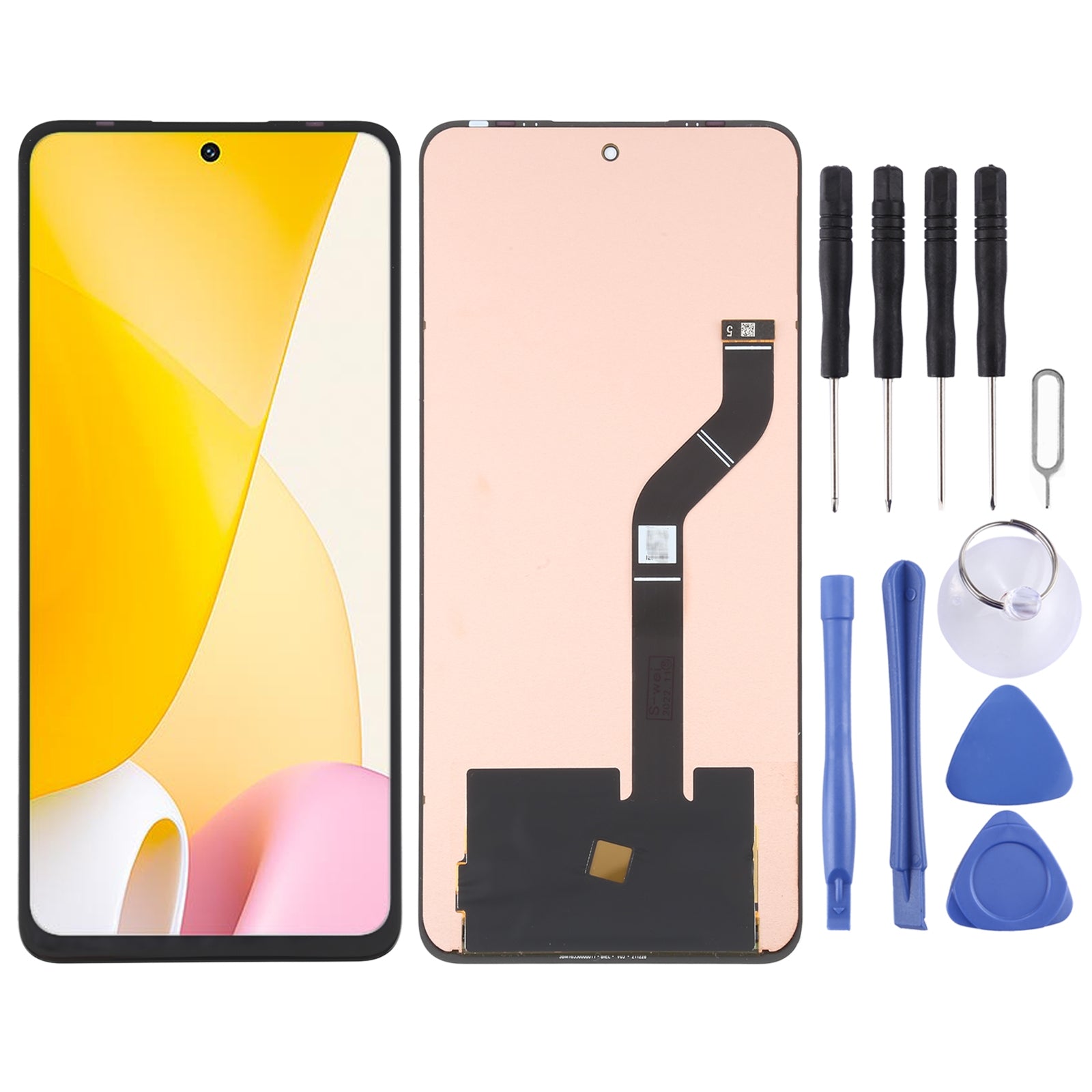 AMOLED LCD Screen For Xiaomi 12 Lite with Digitizer Full Assembly