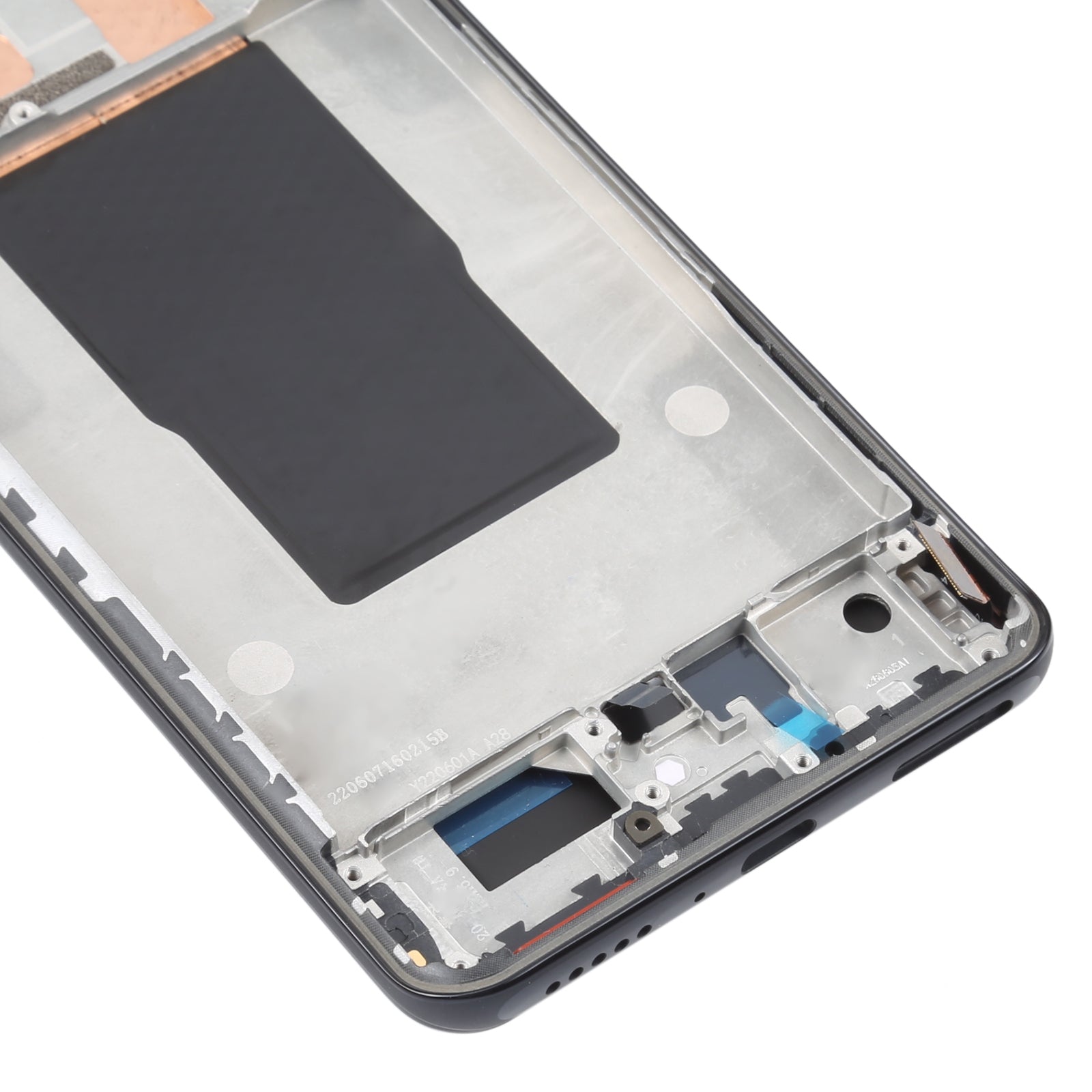 AMOLED LCD Screen For Xiaomi Redmi K50 Ultra / 12T / 12T Pro Digitizer Full Assembly with Frame  Black