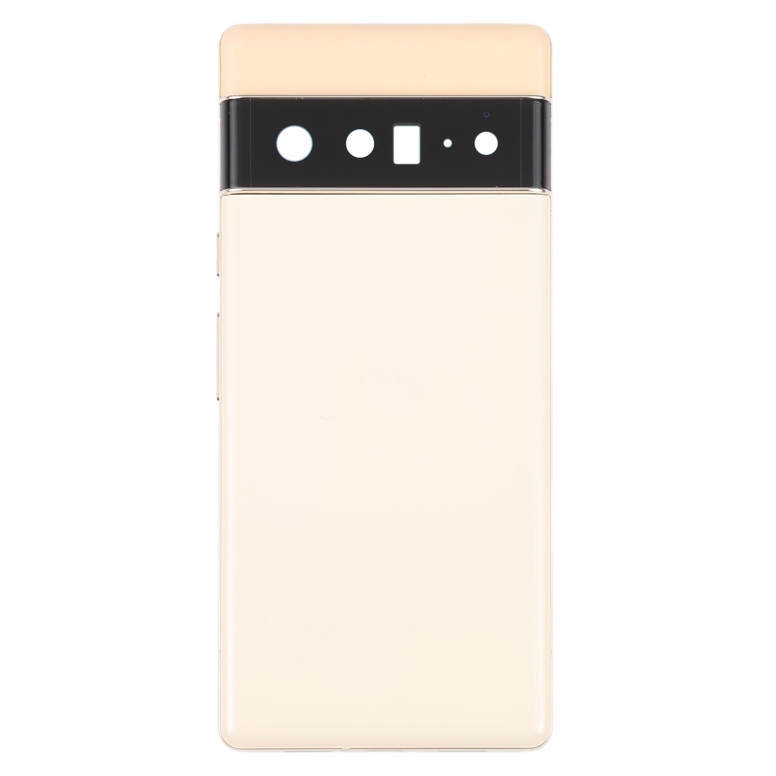 For Google Pixel 6 Pro Battery Back Cover with Middle Frame Gold