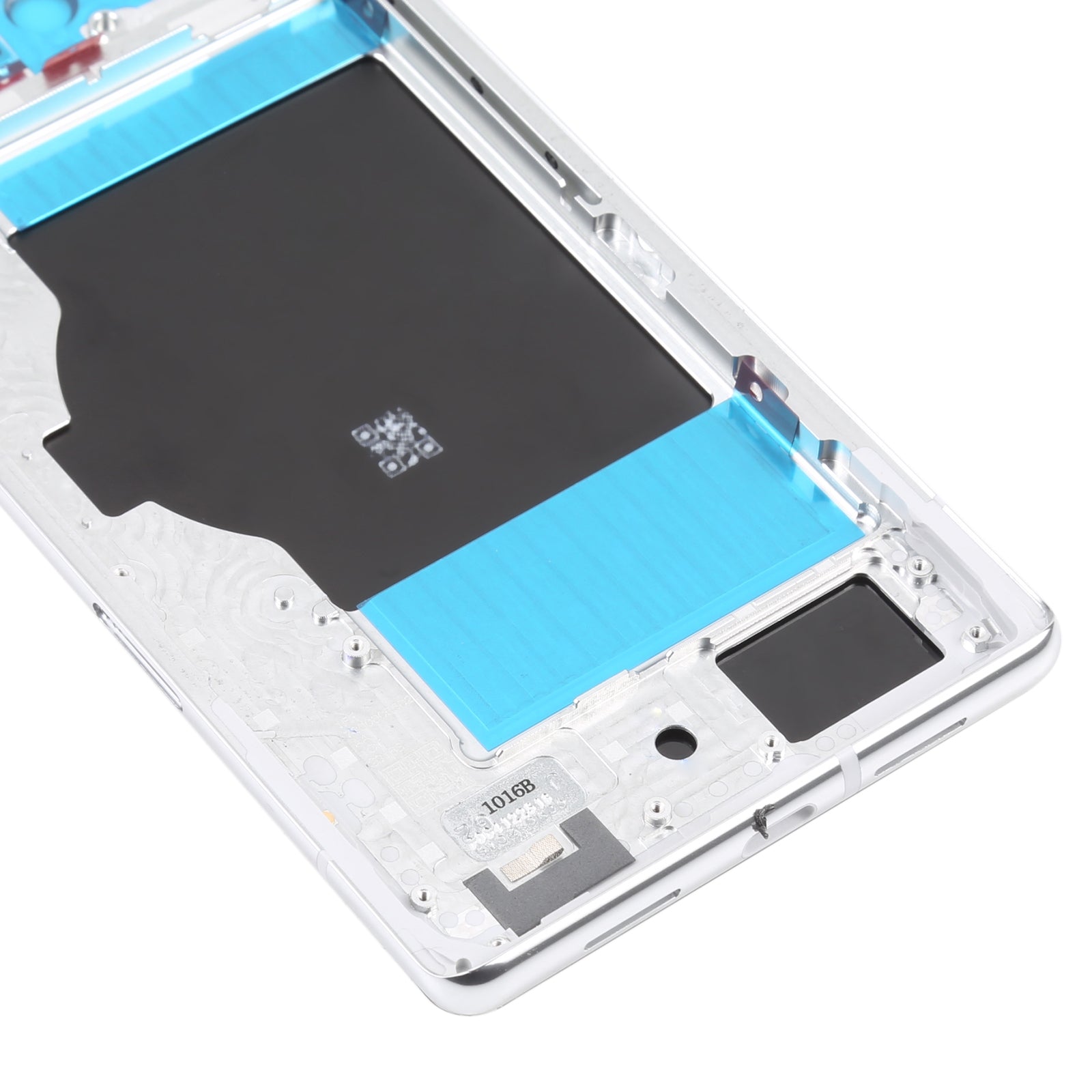 For Google Pixel 6 Pro Battery Back Cover with Middle Frame White