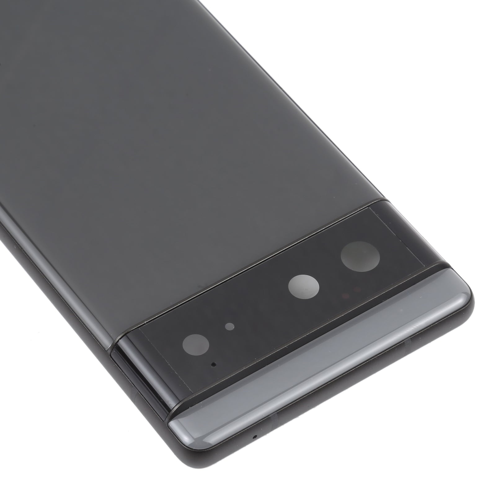 For Google Pixel 6 Battery Back Cover with Middle Frame Black