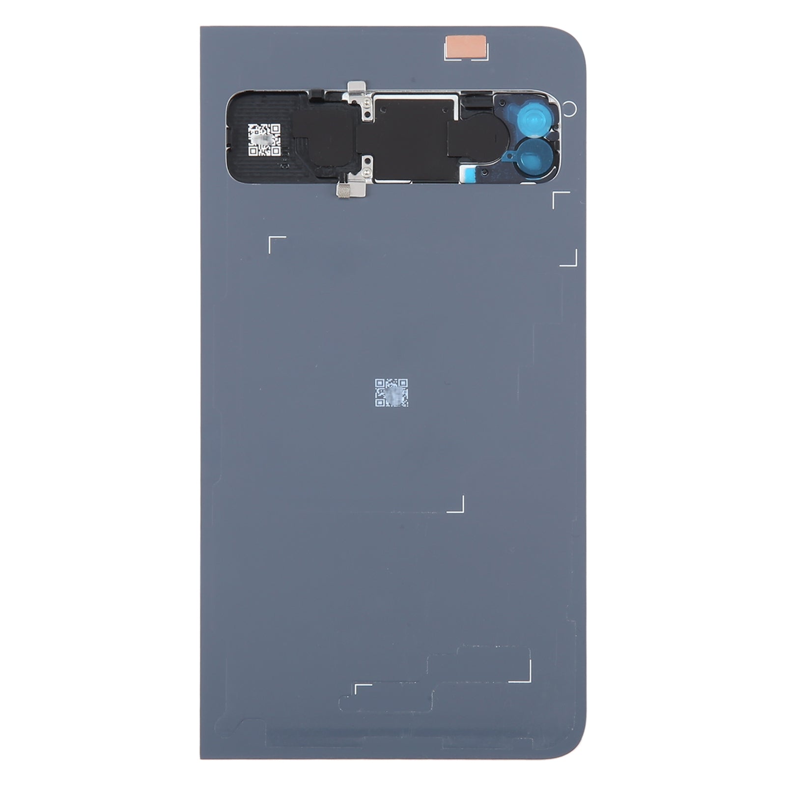 For Google Pixel Fold Battery Back Cover with Camera Lens Cover White