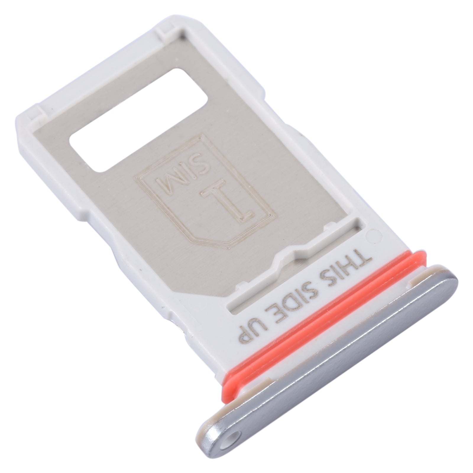 For Motorola Edge 30 Neo SIM Card Tray + SIM Card Tray  Silver