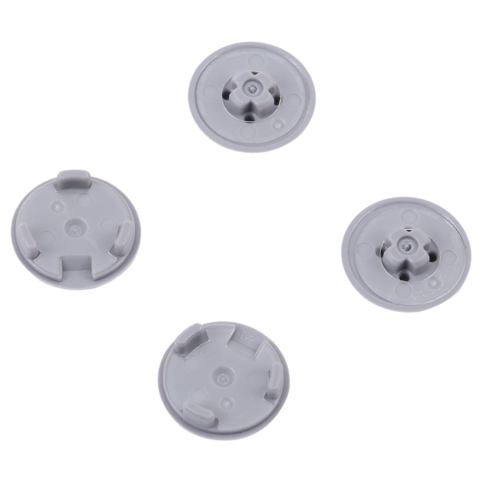 For MicroSurface Lap 3 / Lap 4 4 in 1 Bottom Case Rubber Mats  Grey